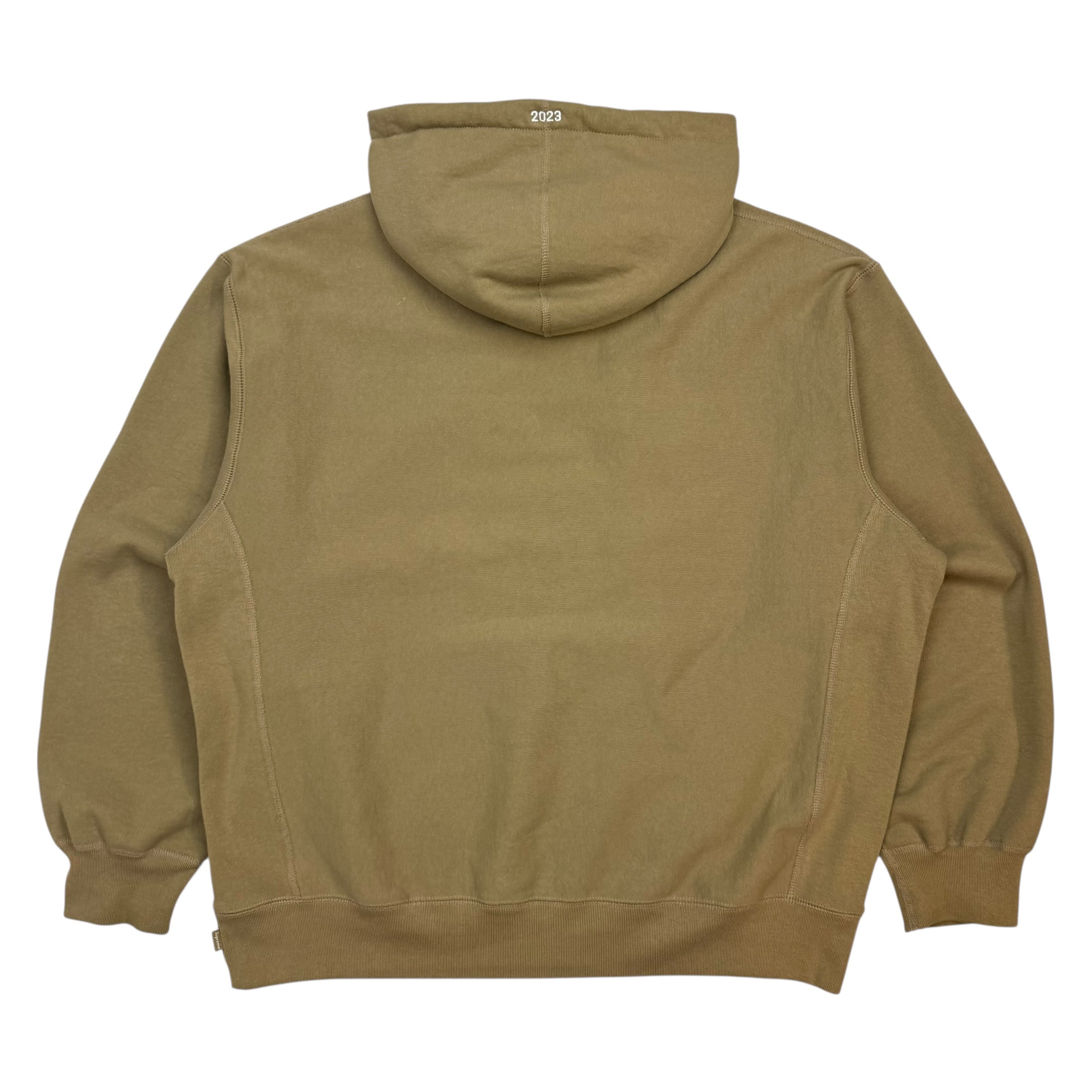 Supreme FW23 Box Logo Hoodie Dark Sand