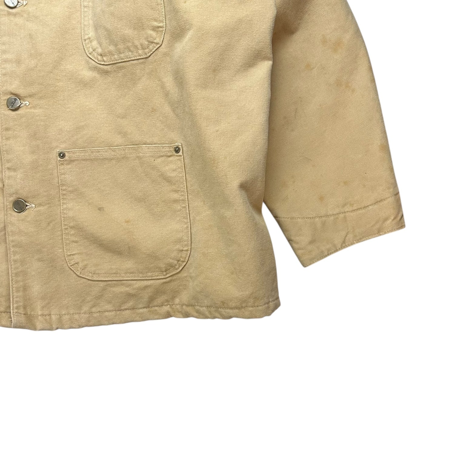 Vintage Carhartt Button Up Jacket Tan