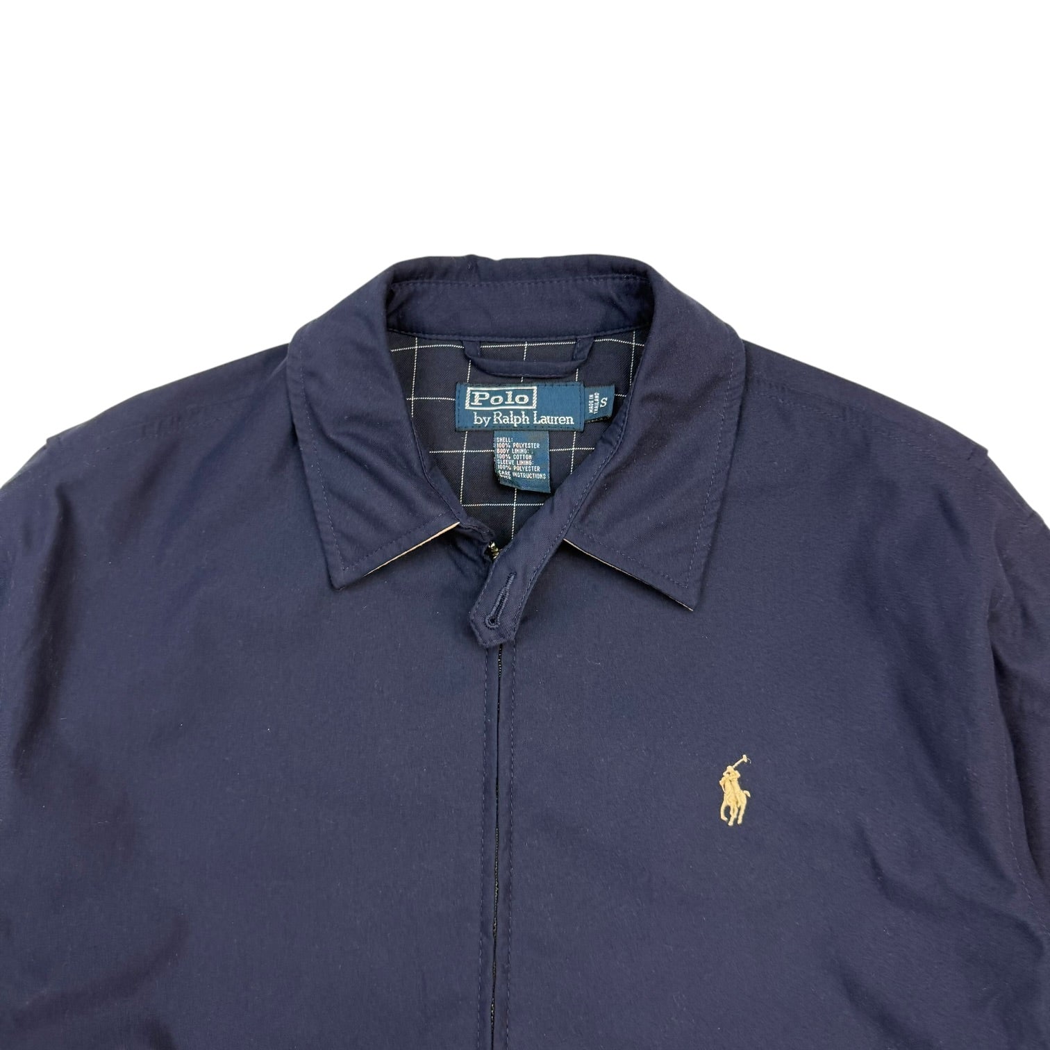 Vintage Polo Ralph Lauren Harrington Jacket Blue