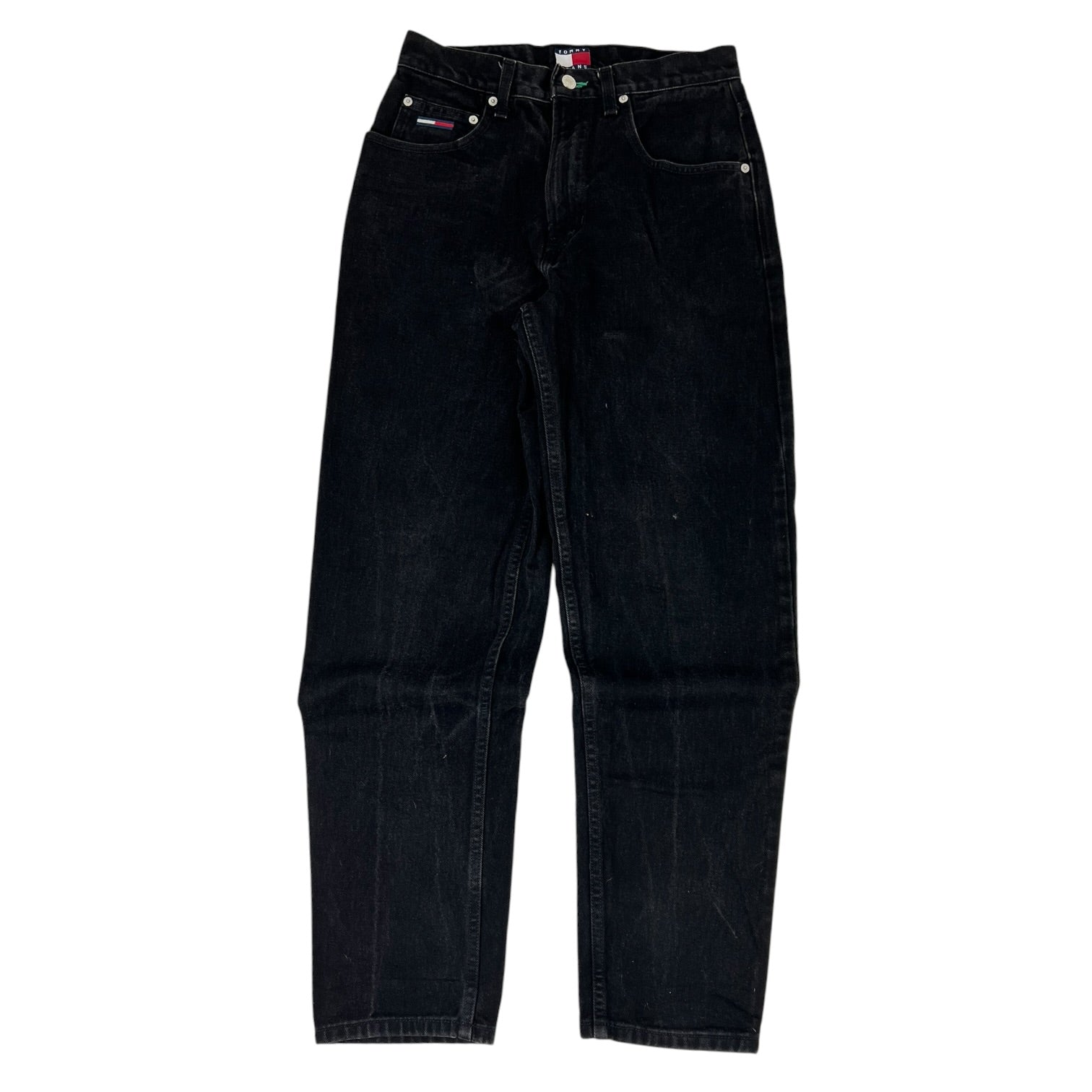 Vintage Tommy Hilfiger Black Denim Jeans Baggy Fit