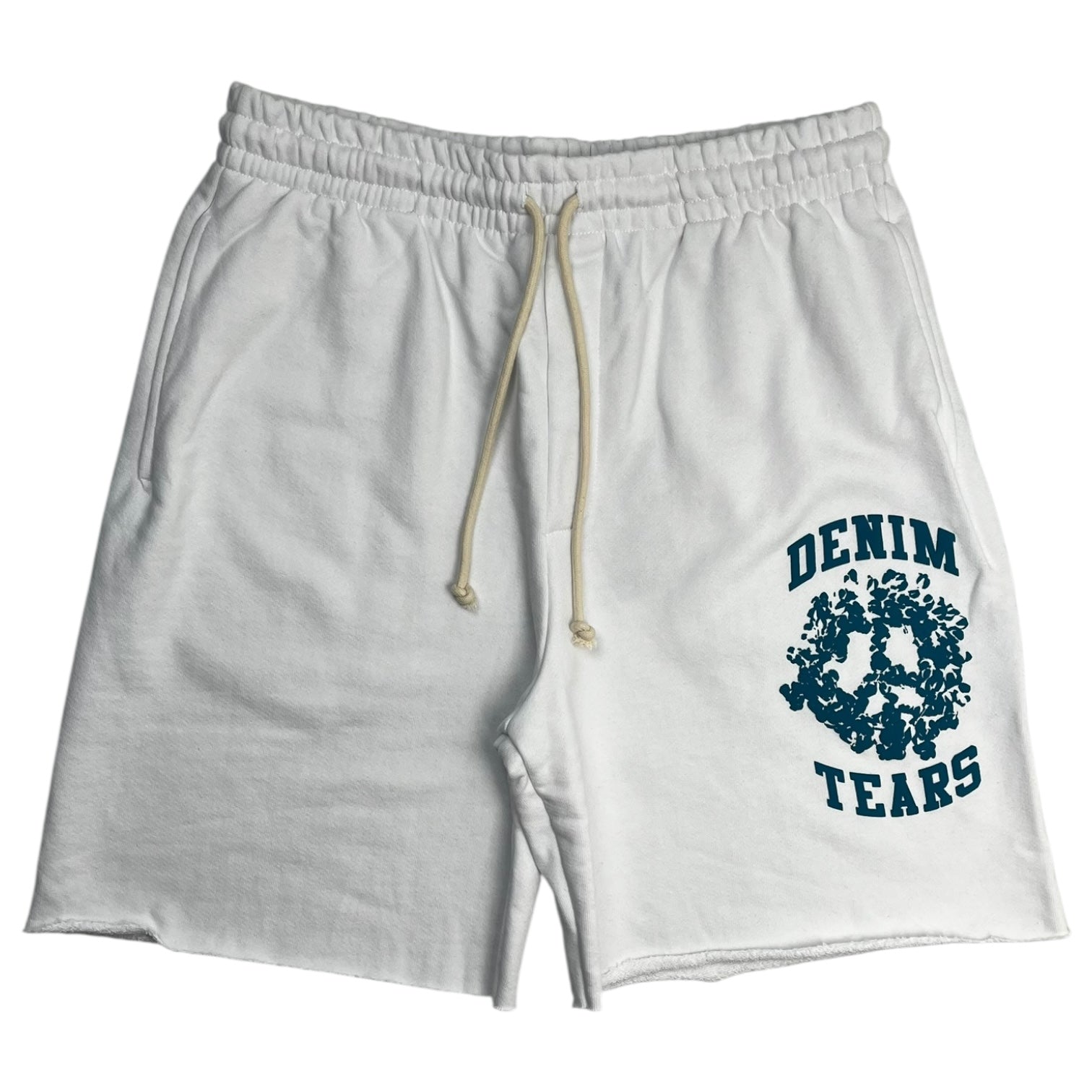 Denim Tears Denim University Sweat Shorts White