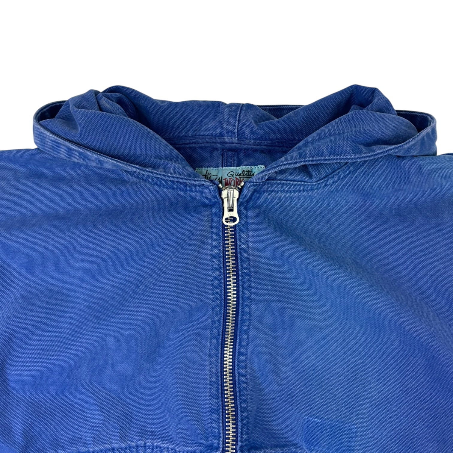Stussy Canvas Work Jacket Blue