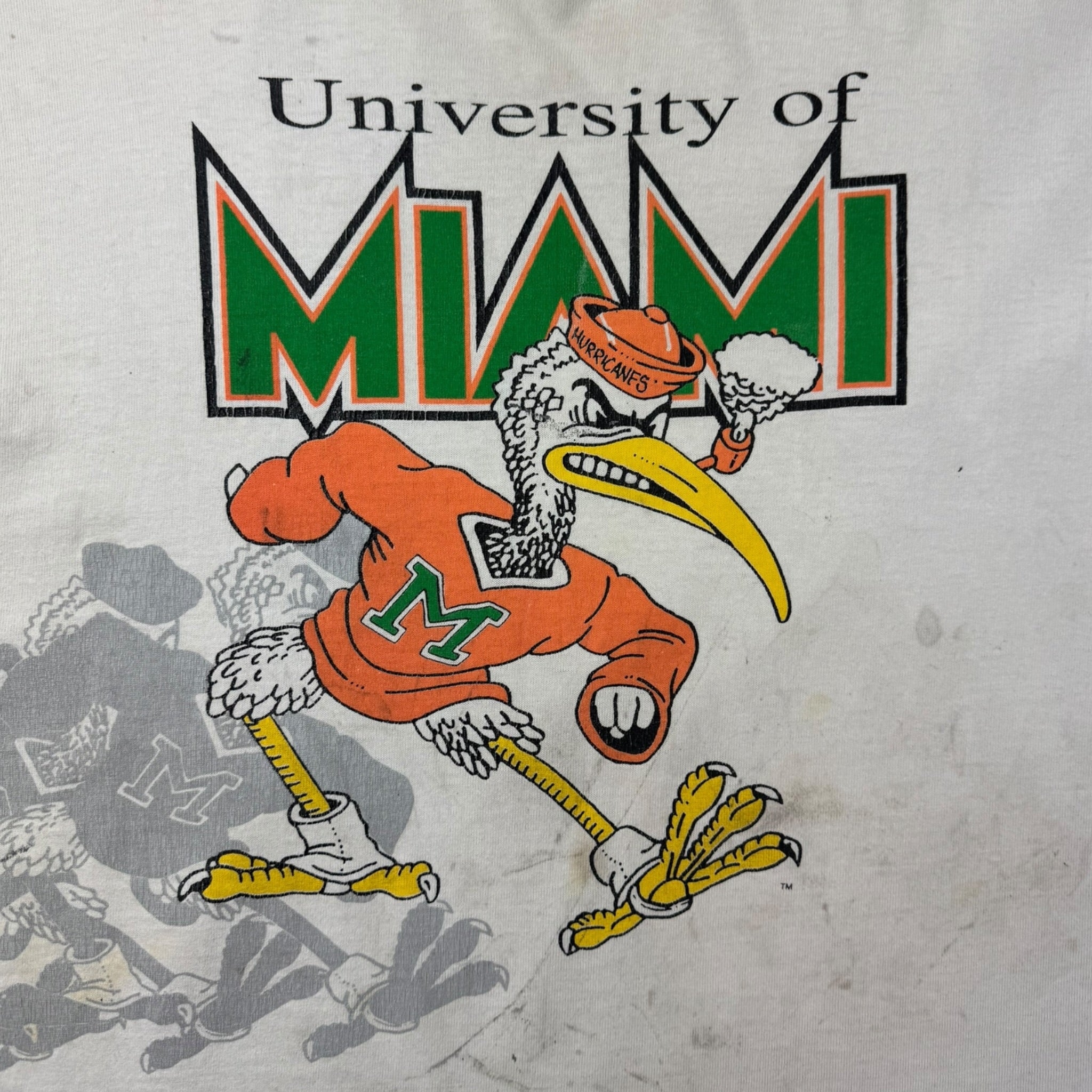 1994 Miami Hurricanes University Wrap Around T-Shirt