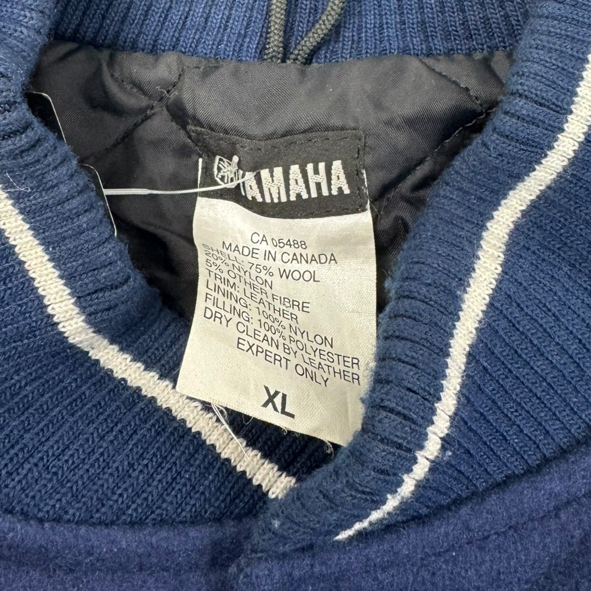 Vintage Yamaha Factory Racing Varsity Jacket