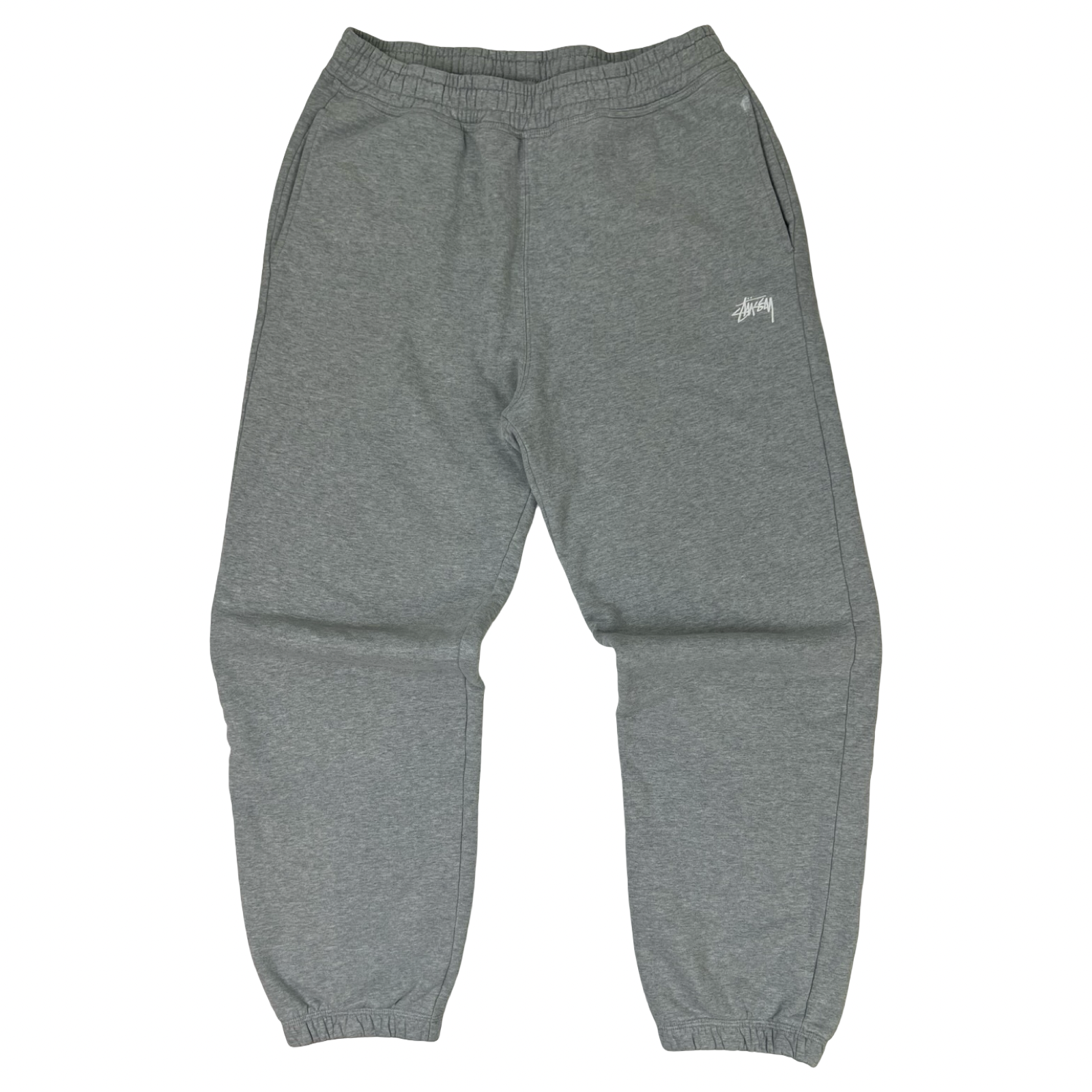 Stussy Stock Logo Sweatpant Grey
