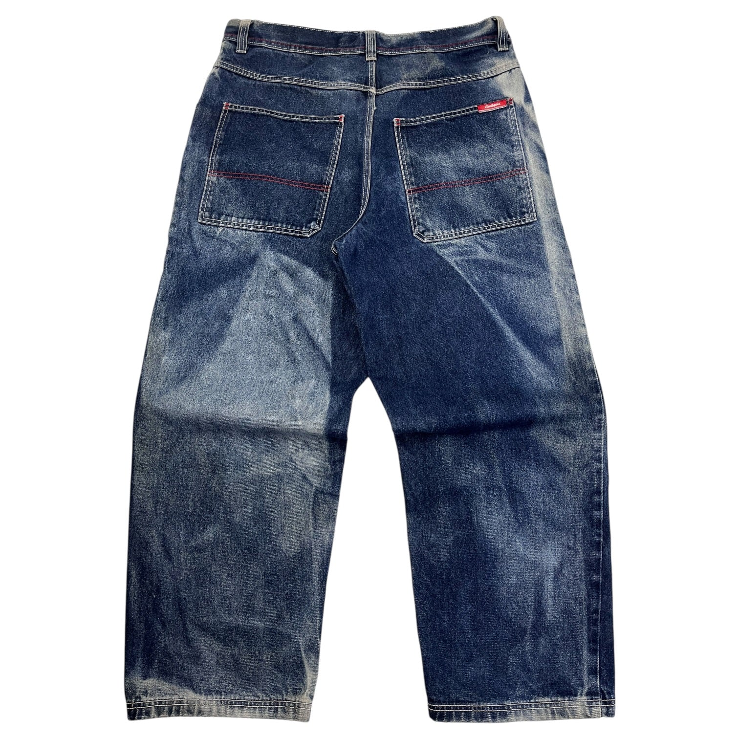 Vintage Y2K South Pole Patch Sun Faded Jeans