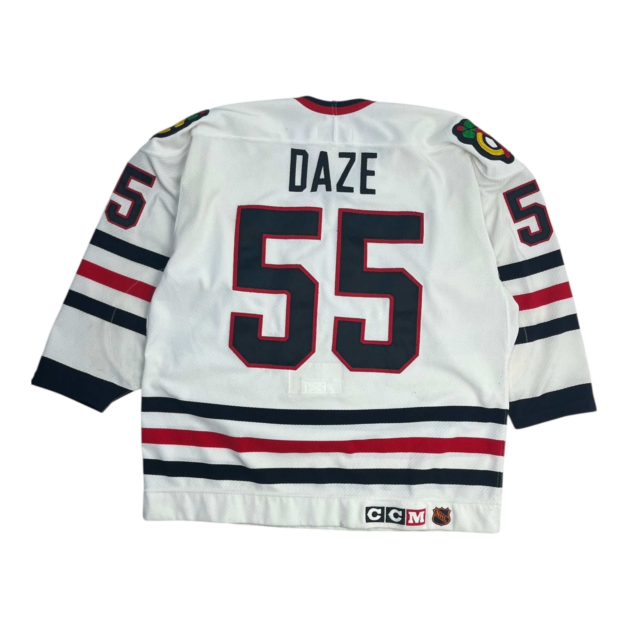 Vintage Chicago Black Hawks Eric Daze #55 Hockey Jersey