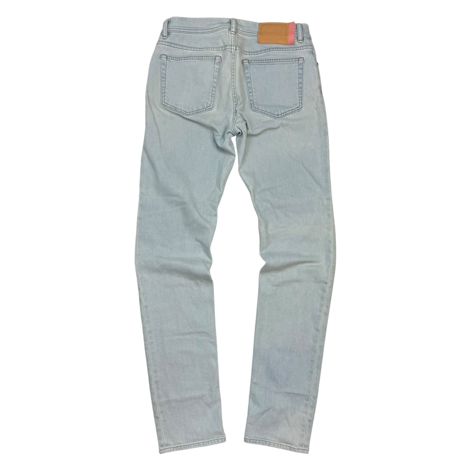 (W) Acne Studios Blå Konst Denim Pants Light Wash