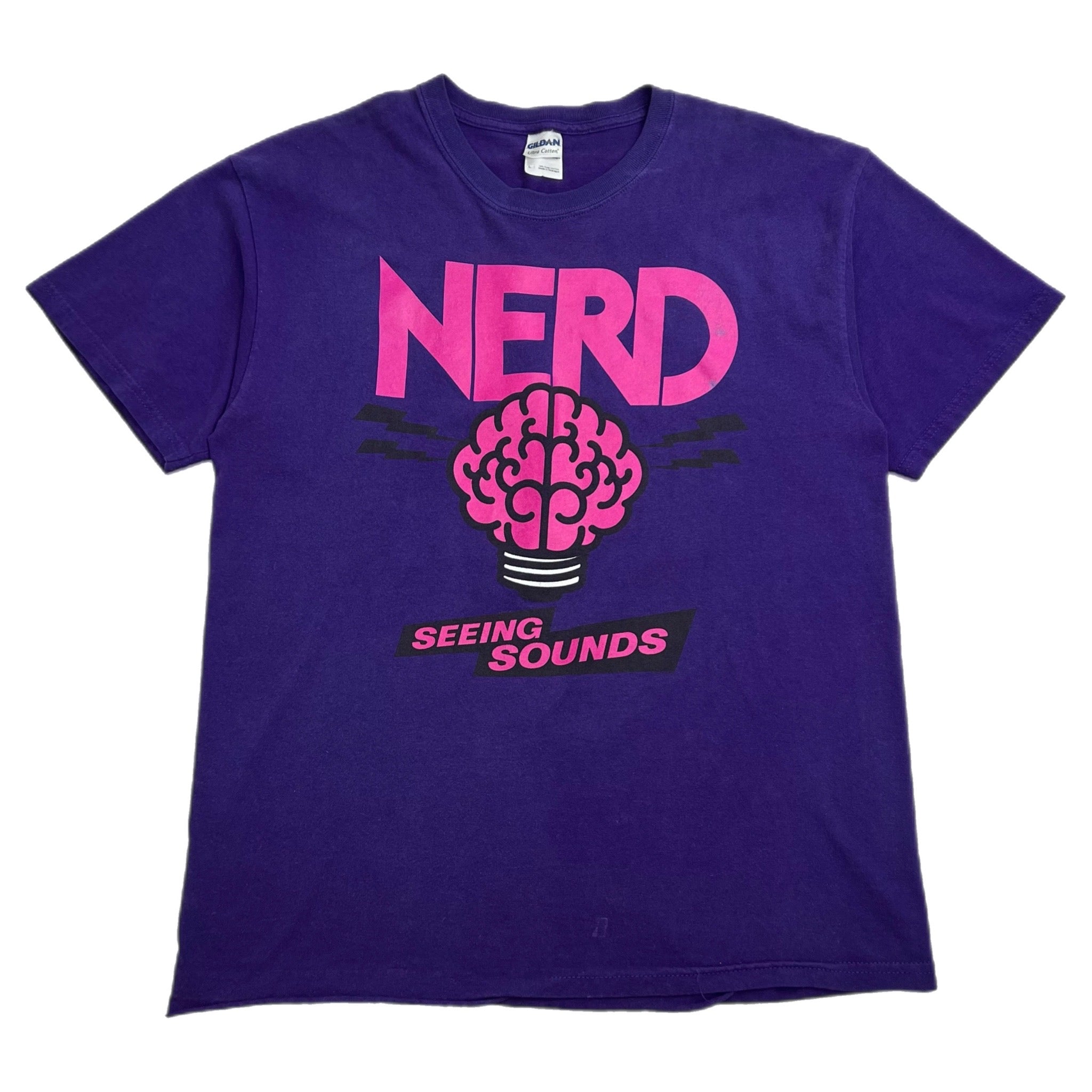 Vintage NERD Seeing Sounds Tee Purple