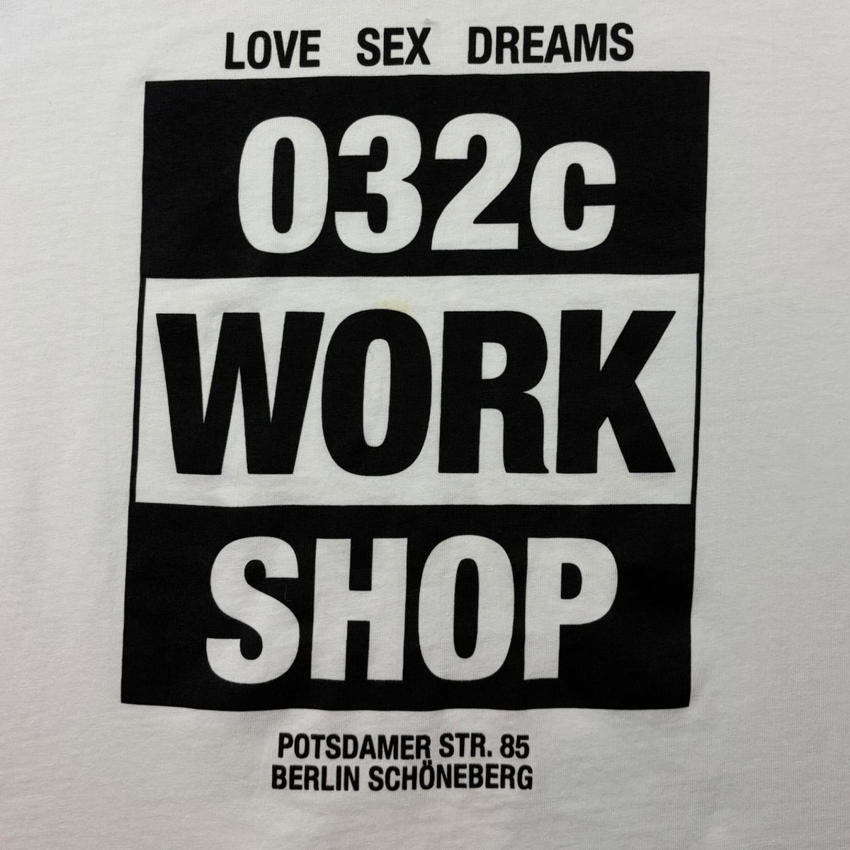 032c Freedom Research Creativity T-Shirt White