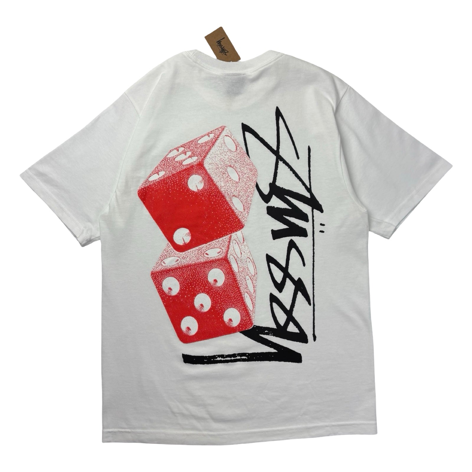 Stussy Tall Dice Tee White