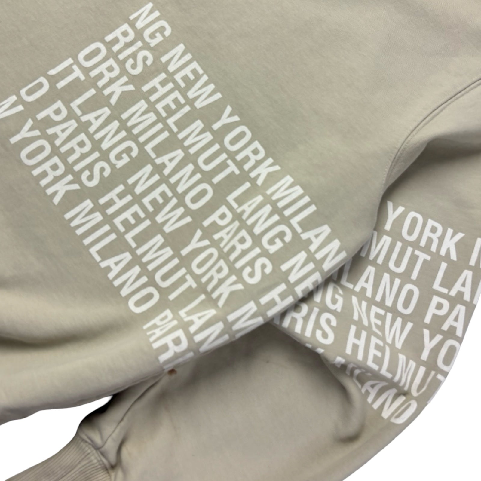 Helmut Lang Crewneck Light Beige