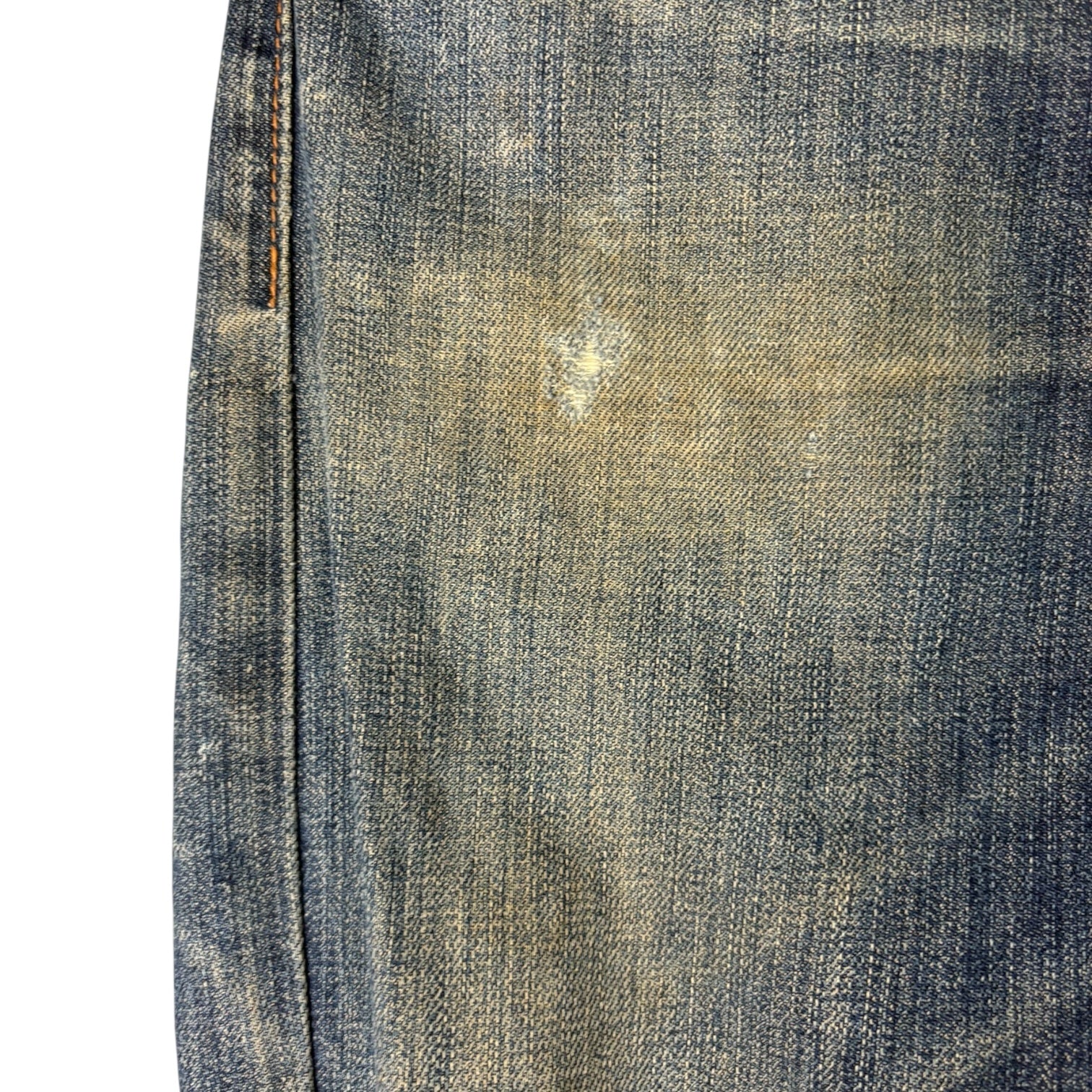 Evisu Big Diacock Robot Arch Straight-Leg Jean Dark Wash