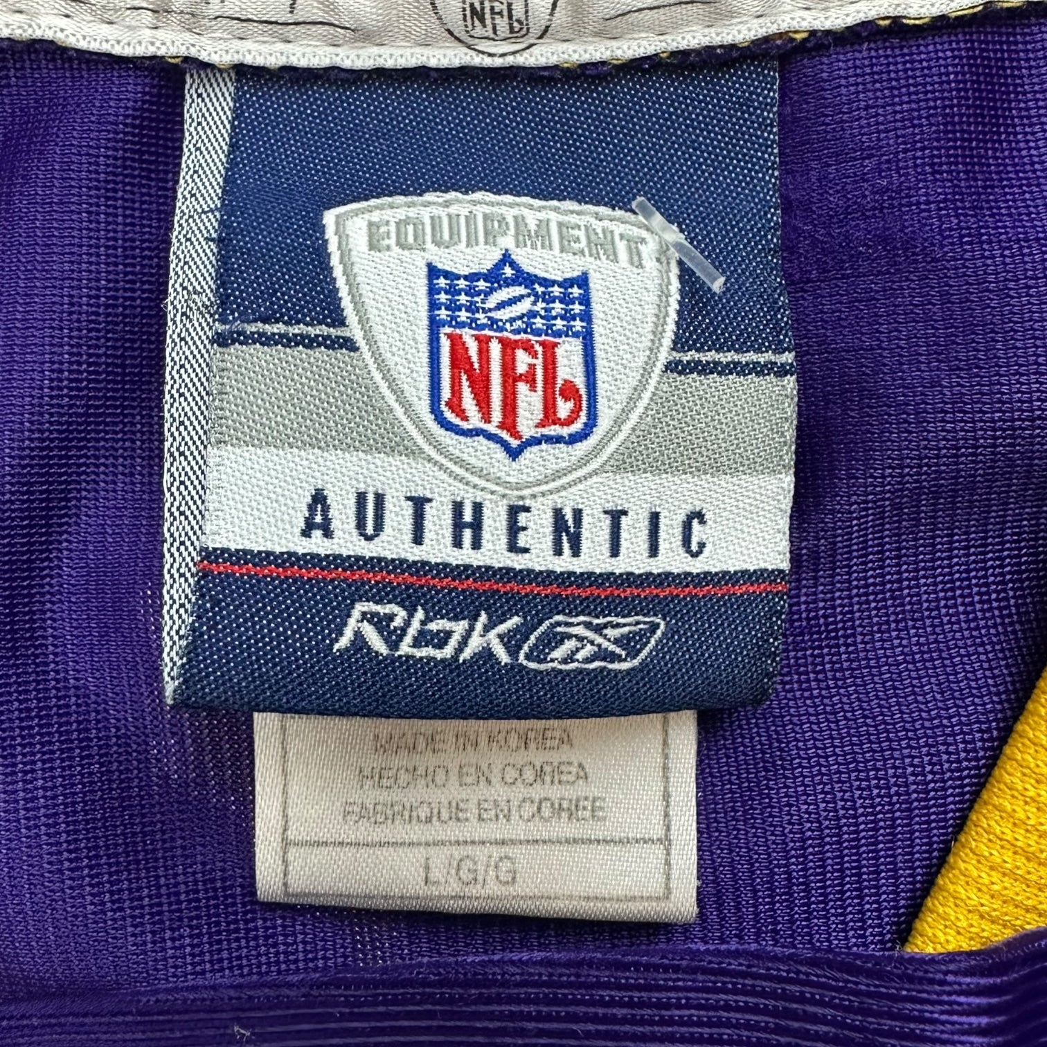 Reebok Minnesota Vikings Chester Taylor Football Jersey