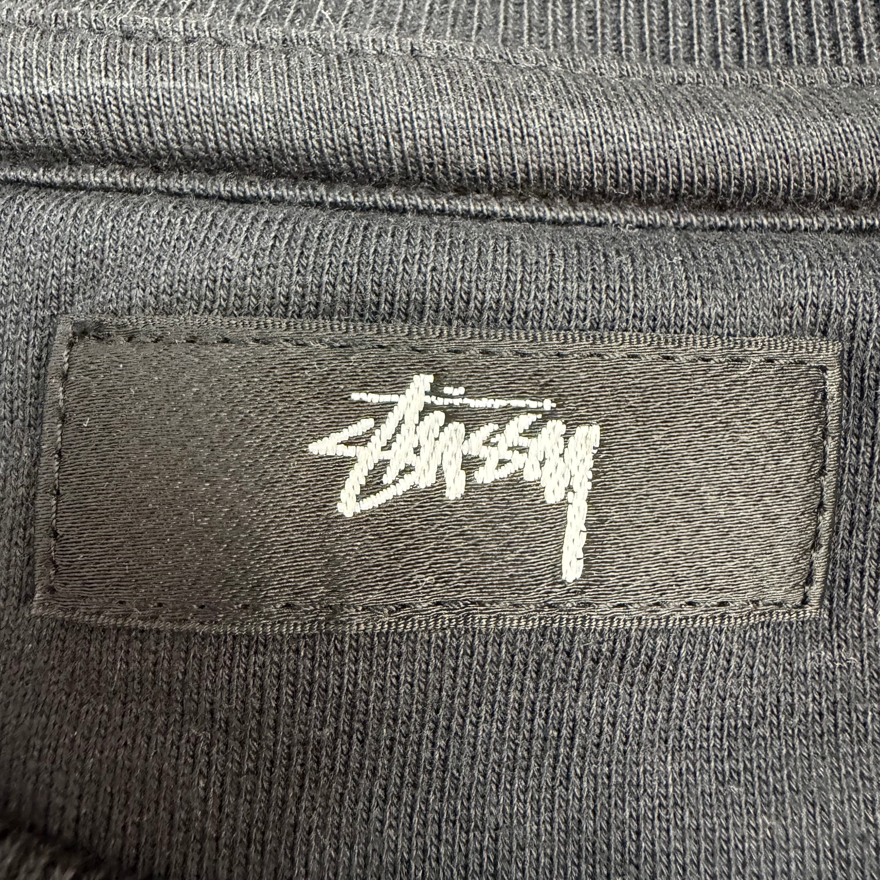 Stussy Stock Fleece Vest Black