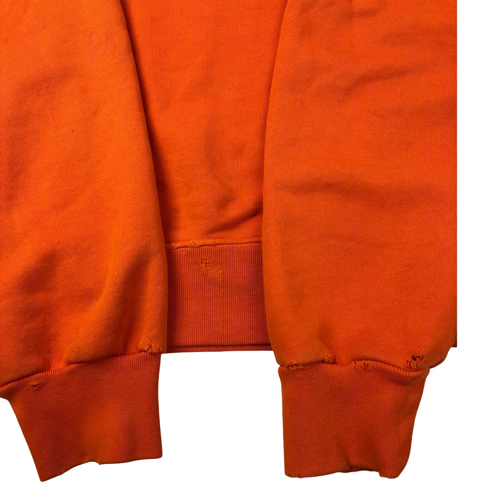 Amiri Bandana Applique Logo Crewneck Orange