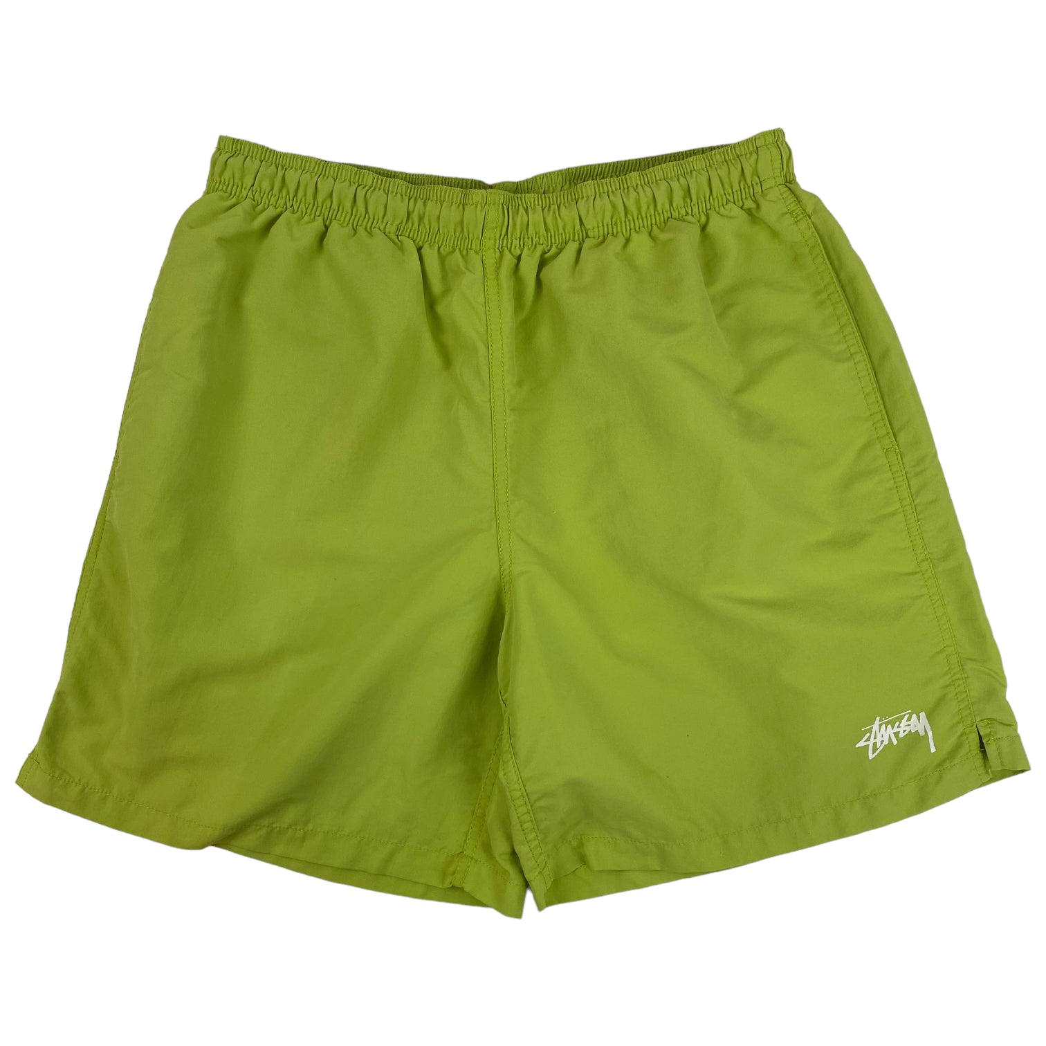 Stüssy Stock Logo Shorts Lime Green