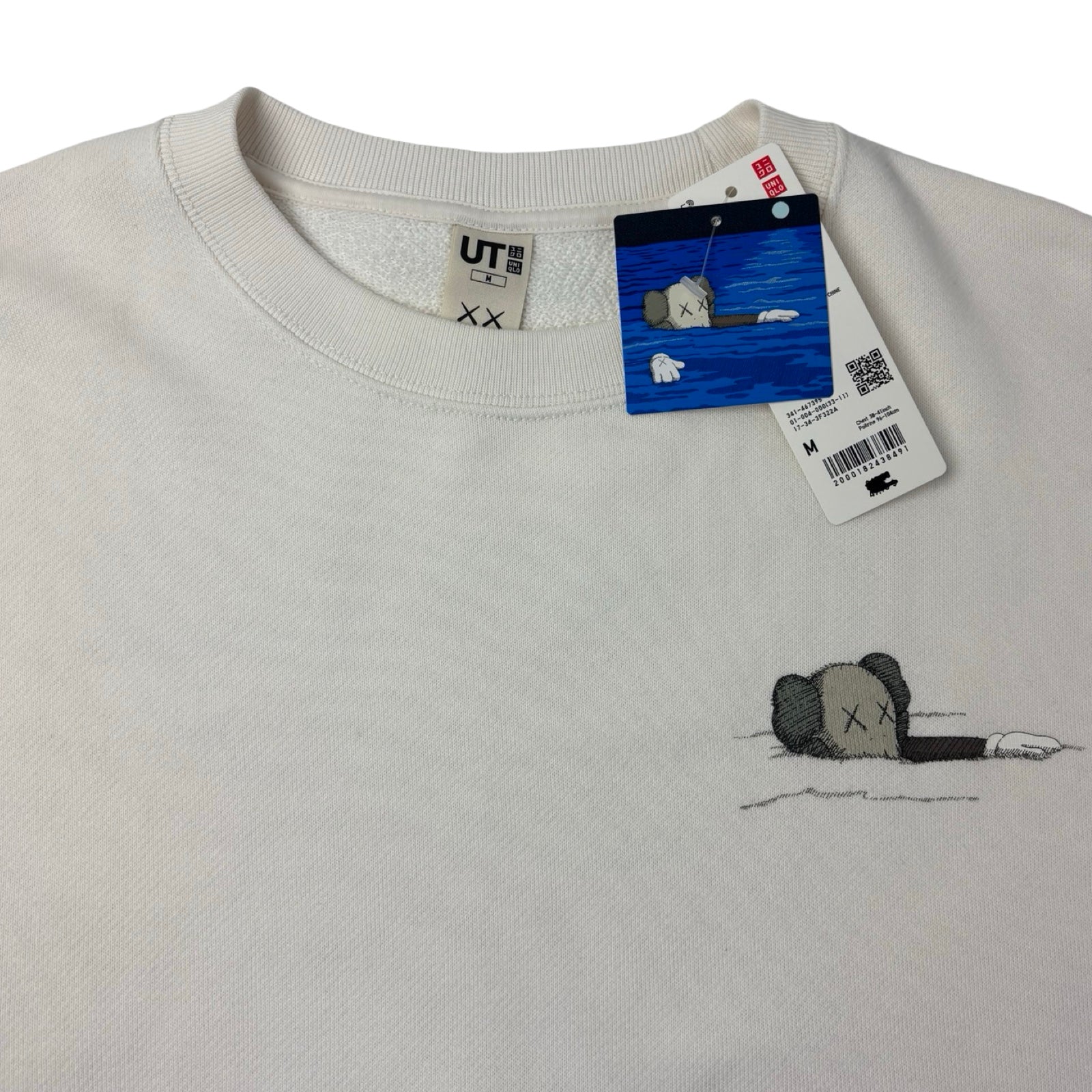 KAWS x Uniqlo Longsleeve Sweatshirt Off White
