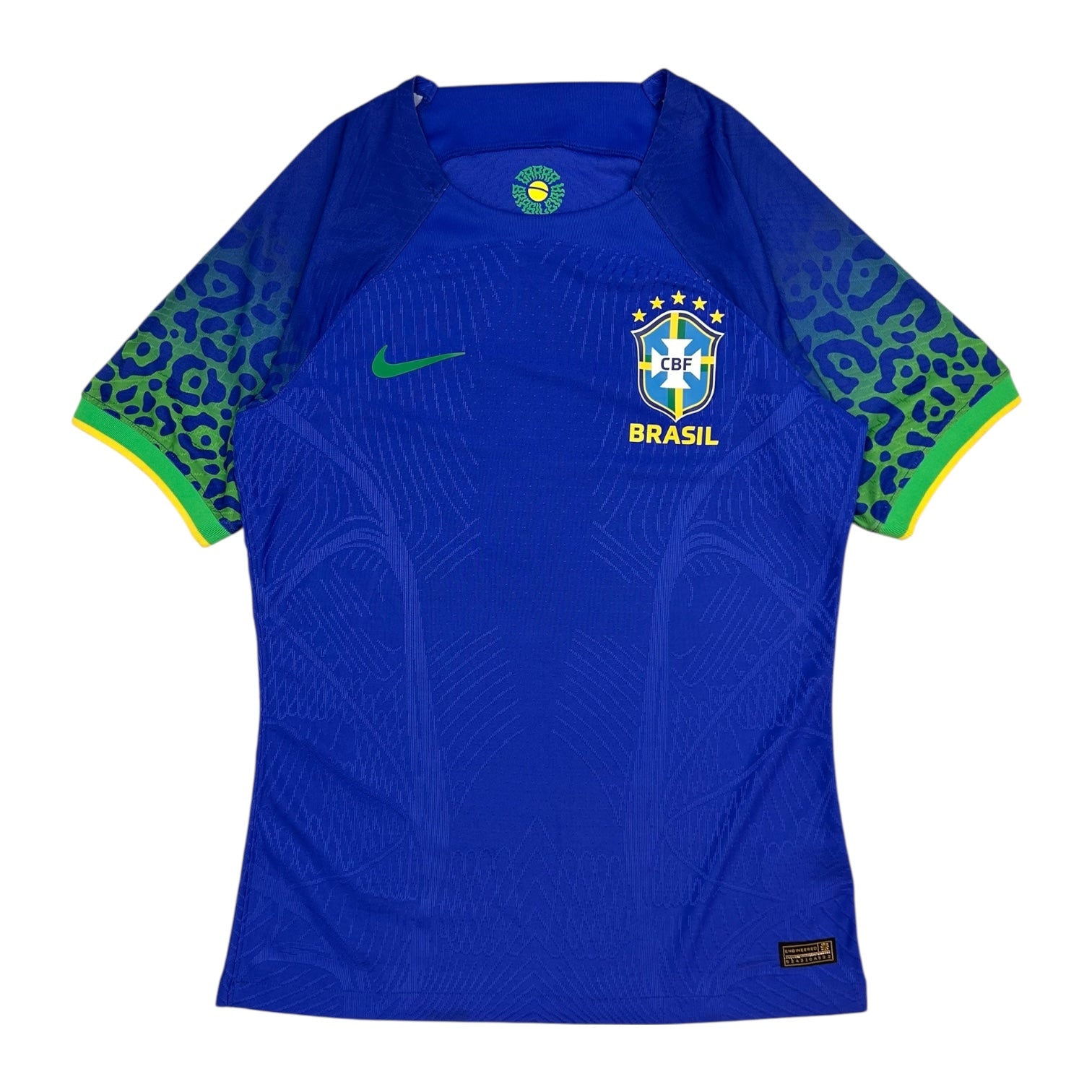 Nike Brazil 2022-2023 Away Jersey Blue/Green