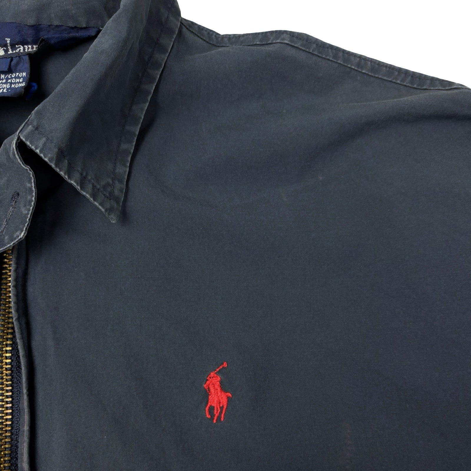 Vintage Polo Ralph Lauren Lightweight Harrington Jacket Navy