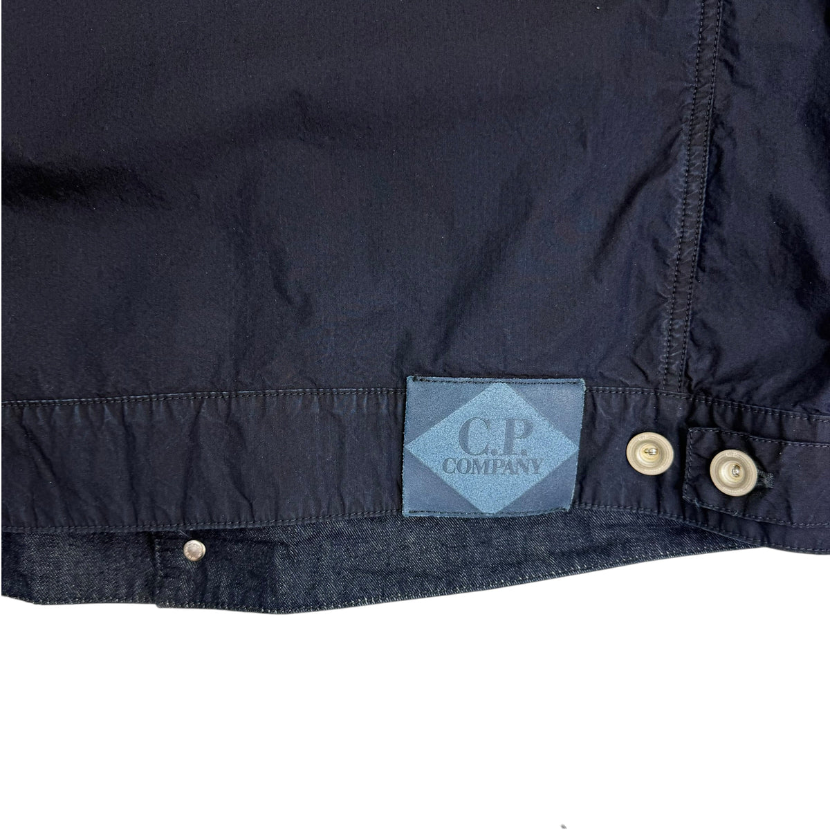 C.P. Company 50 Fili Multipocket Goggle Jacket Indigo