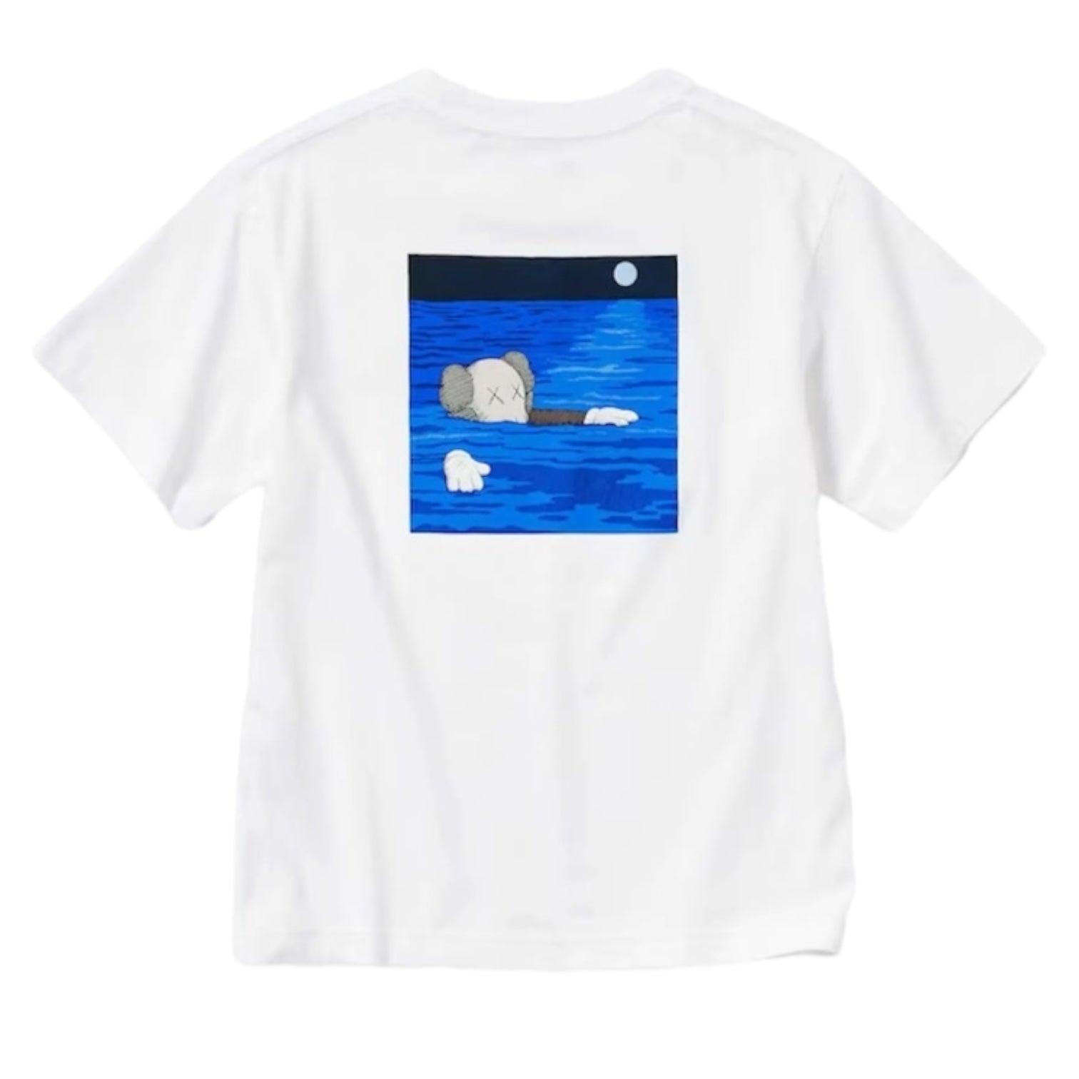 Kaws x Uniqlo Artbook Cover Tee White