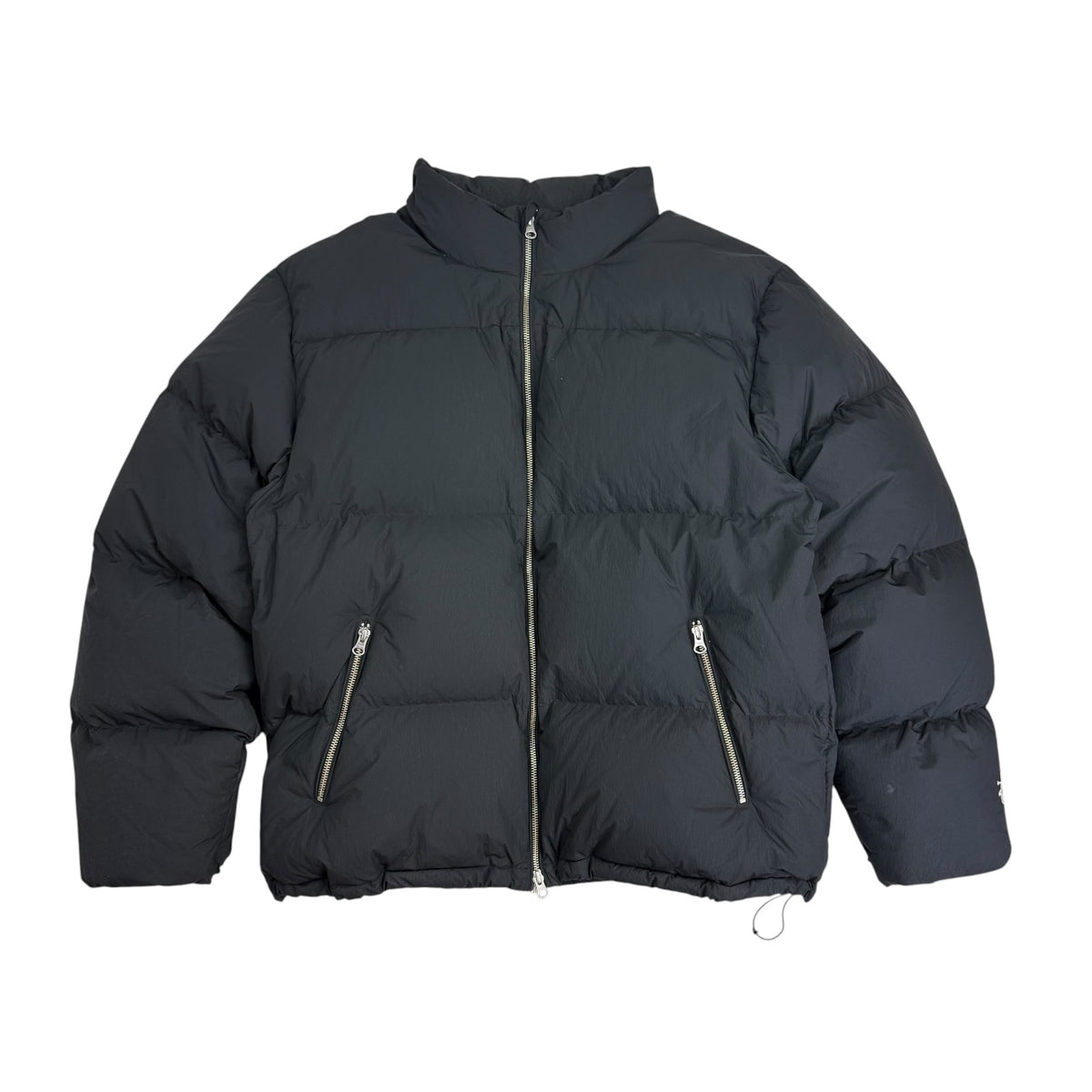 Stussy Nylon Down Puffer Jacket Black