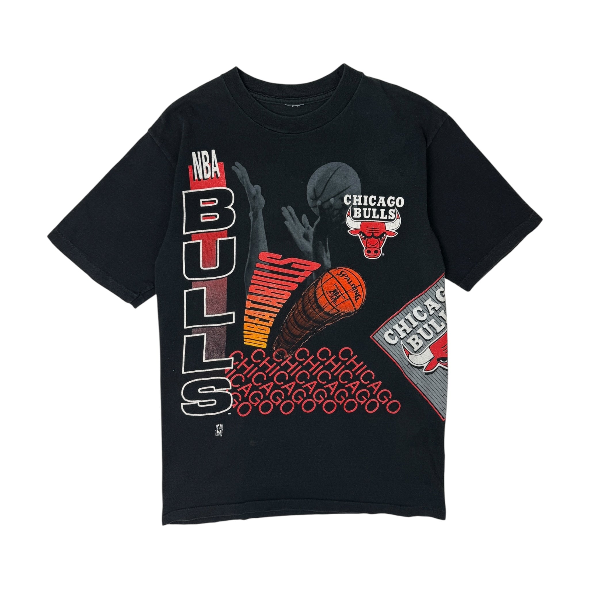 Vintage Chicago Bulls Salem All Over Print T-Shirt