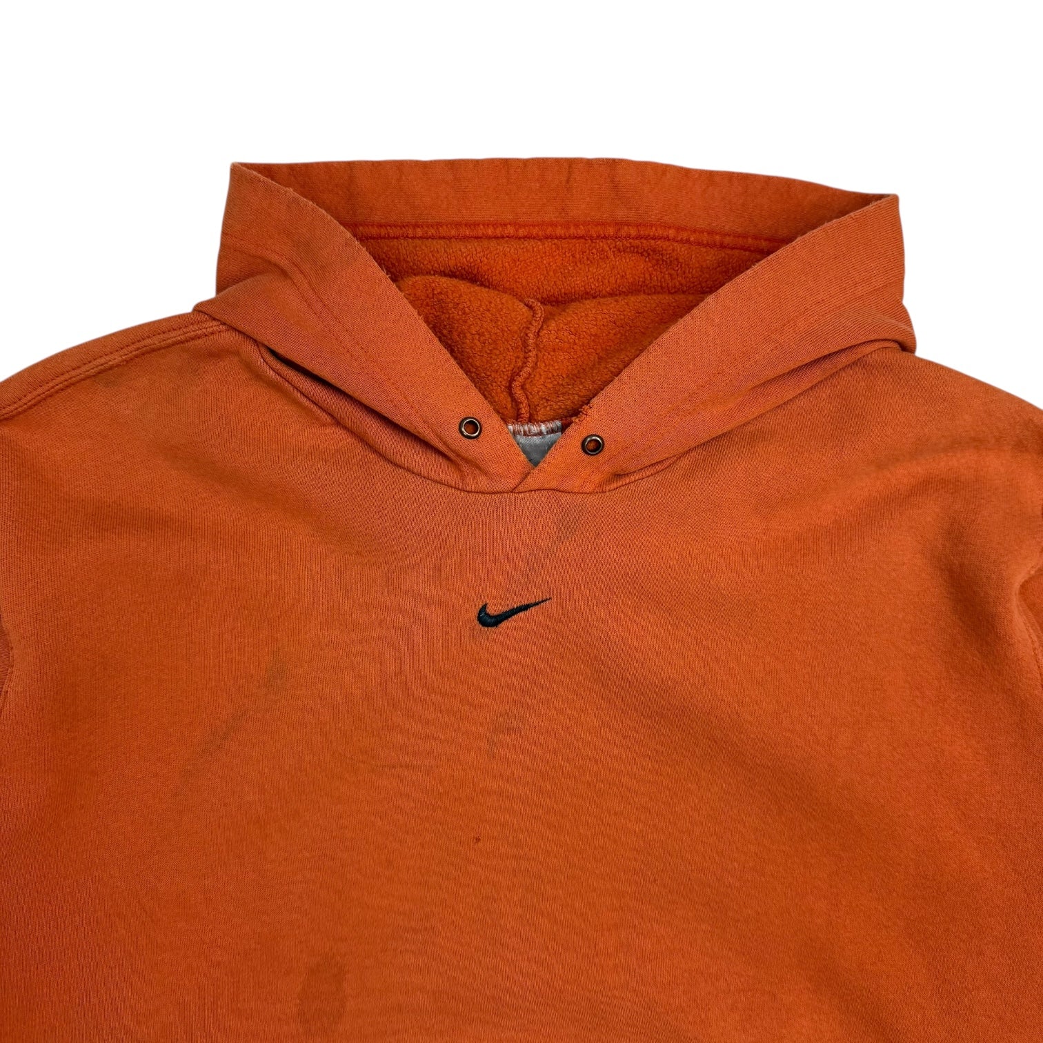 Vintage Nike Centre Swoosh Hoodie Orange