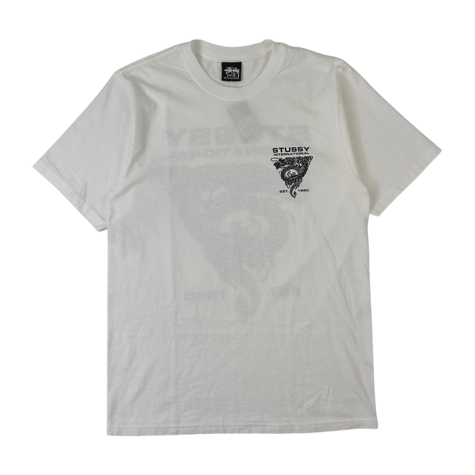 Stussy Dragon T-Shirt White