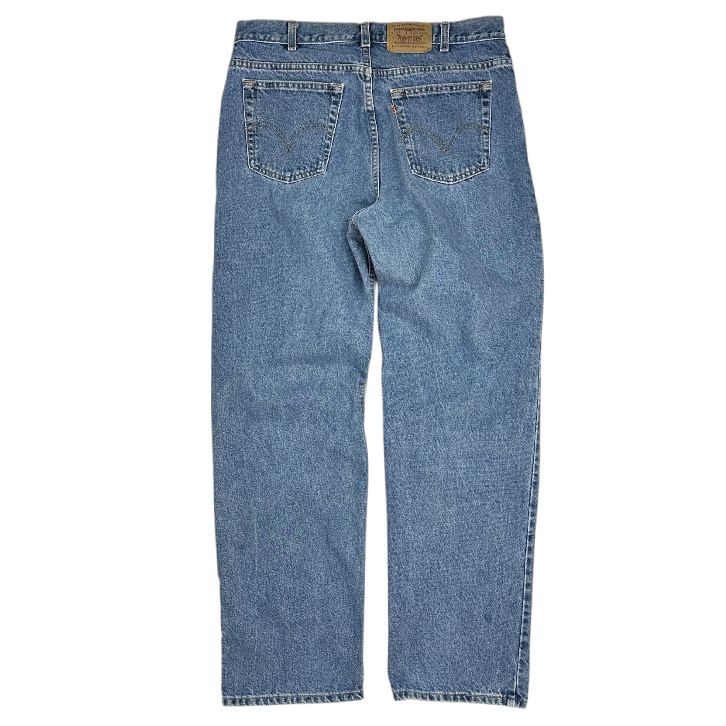 Vintage Levis Orange Tab 506 Denim Stone Wash