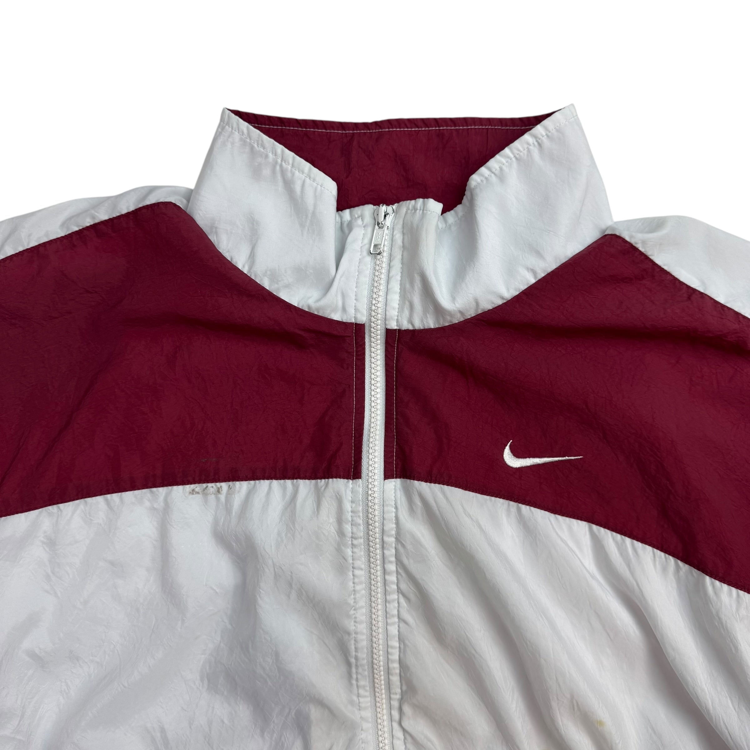 Vintage Nike Windbreaker White/Red