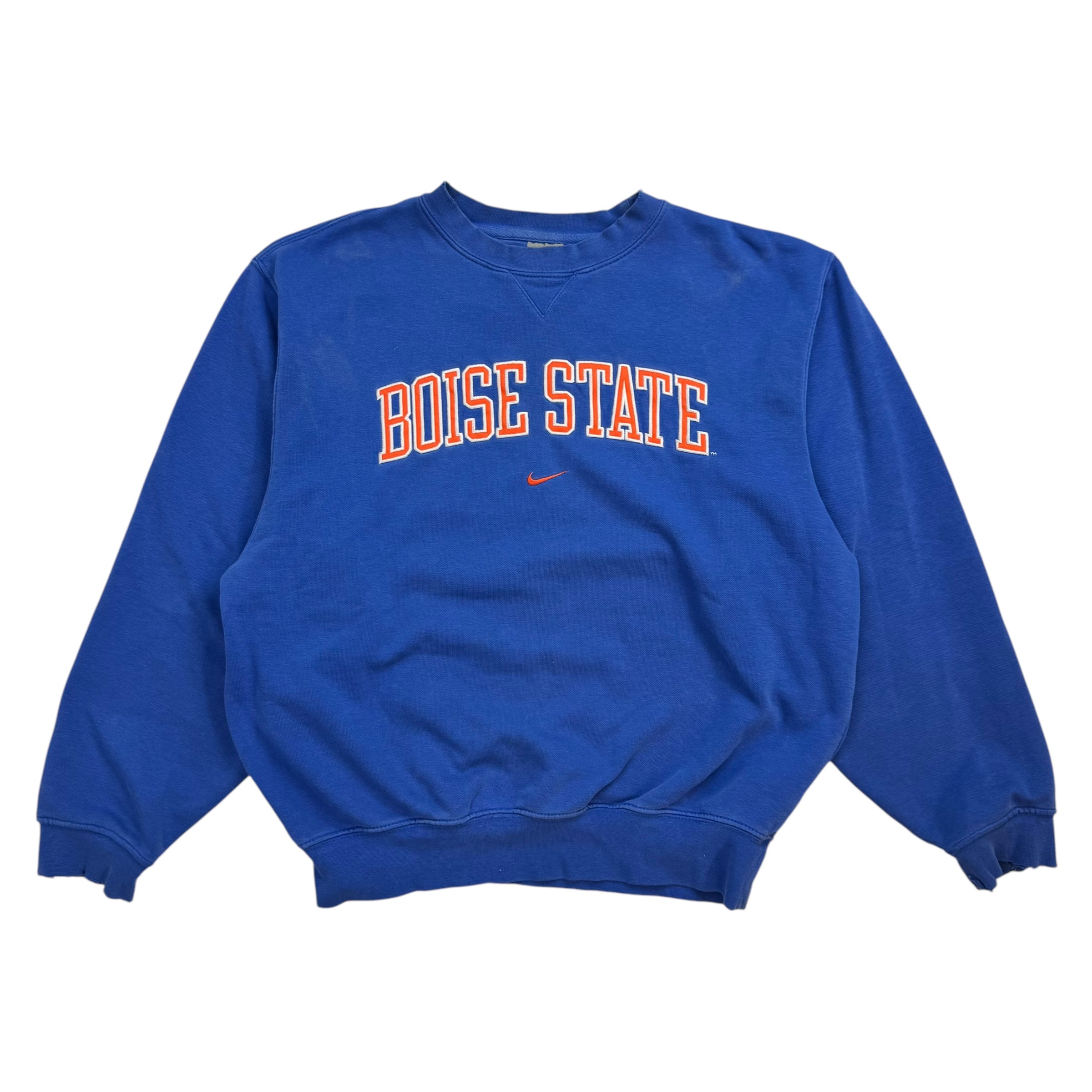 Vintage Nike Boise State Crewneck Blue