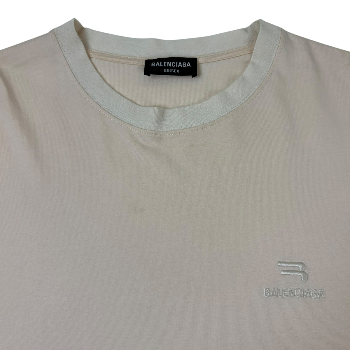 Balenciaga Chalky Tee White