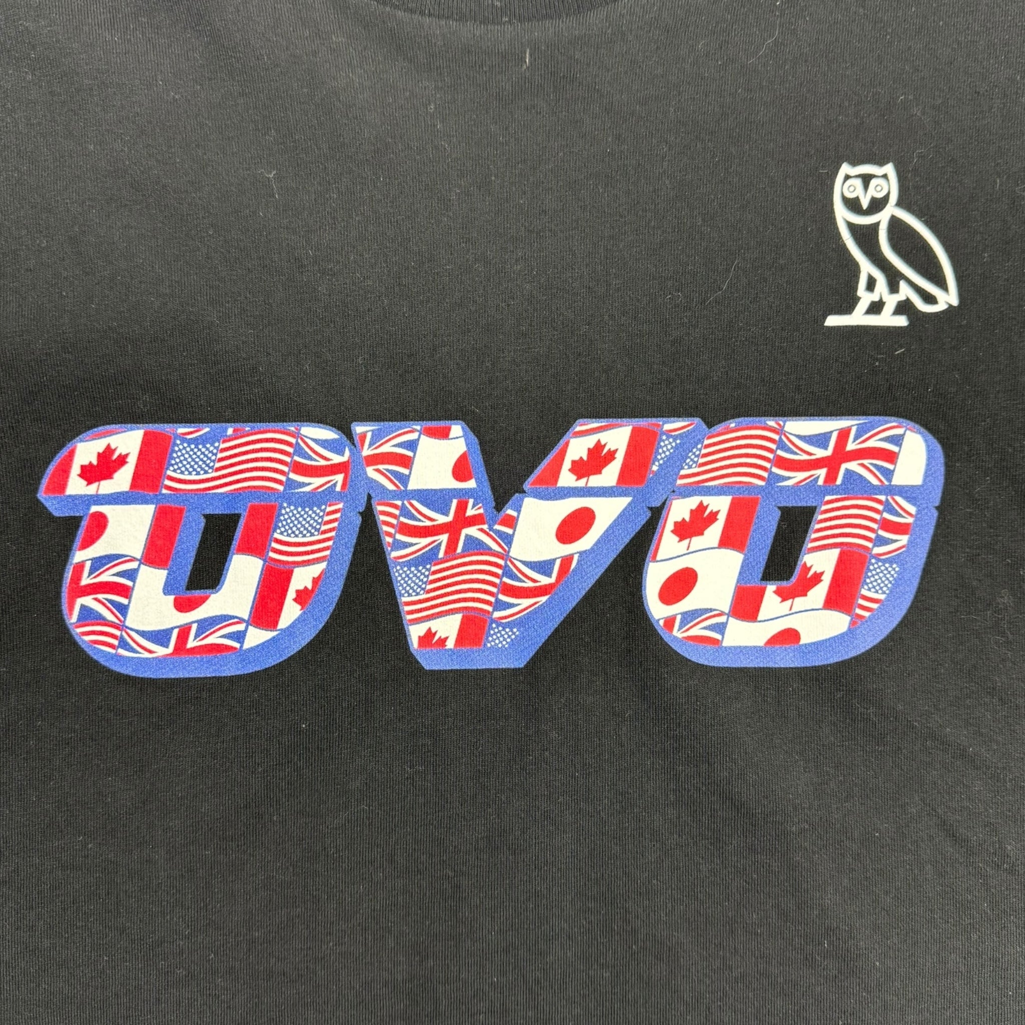 OVO Nations Spell Out Tee Black