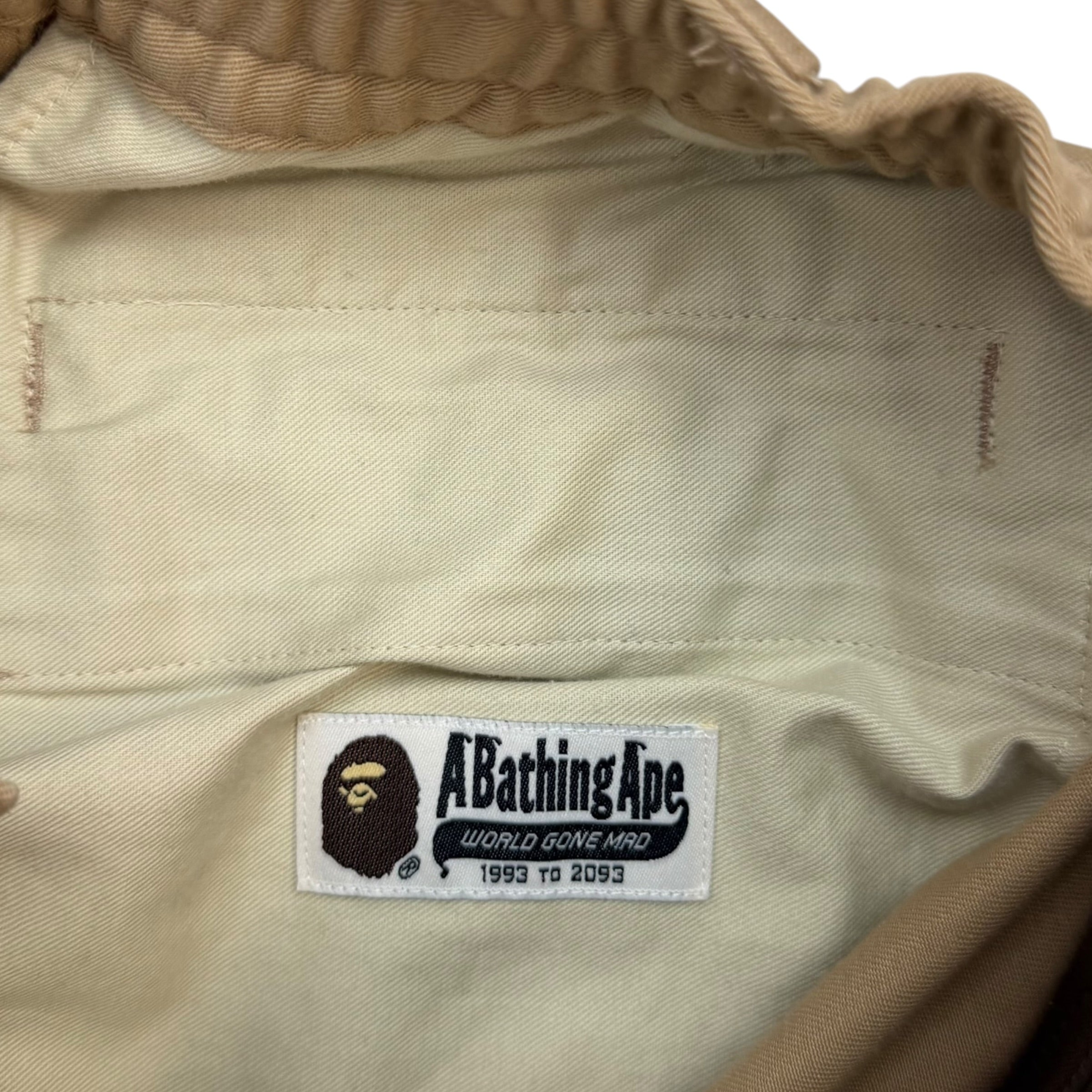 A Bathing Ape BAPE Chino Pants Khaki