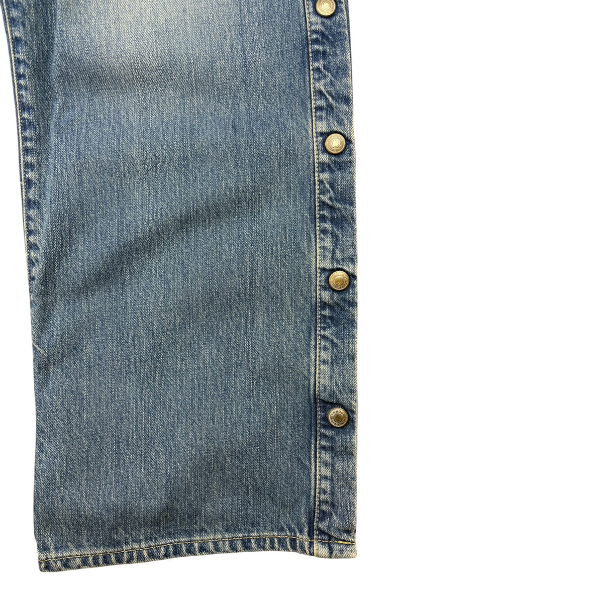 (W) Hysteric Glamour “Kinky” Tearaway Denim Jeans Blue