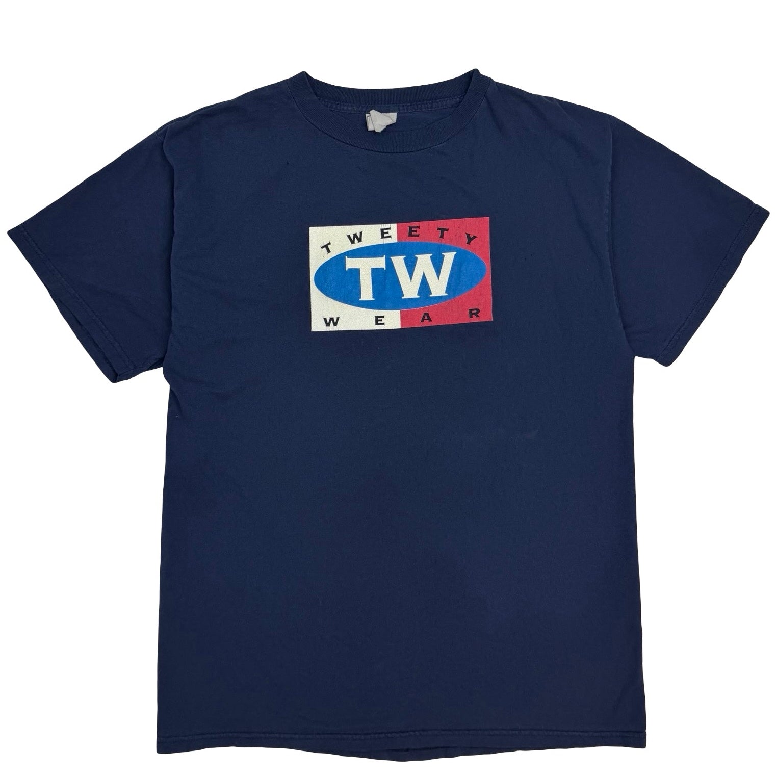 1997 Warner Bros Tweety Wear Tee Navy