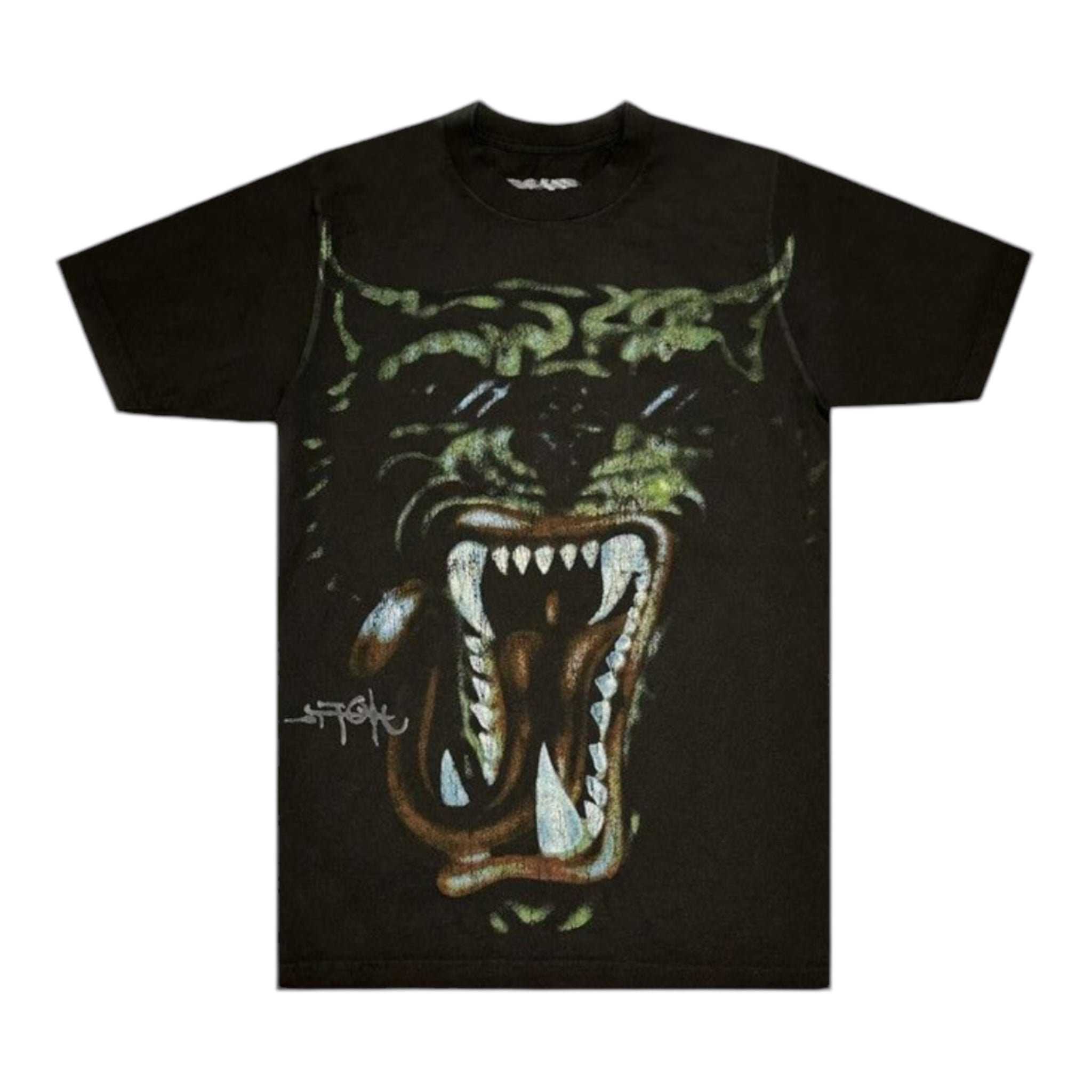 Travis Scott Green Hyena Tour Tee