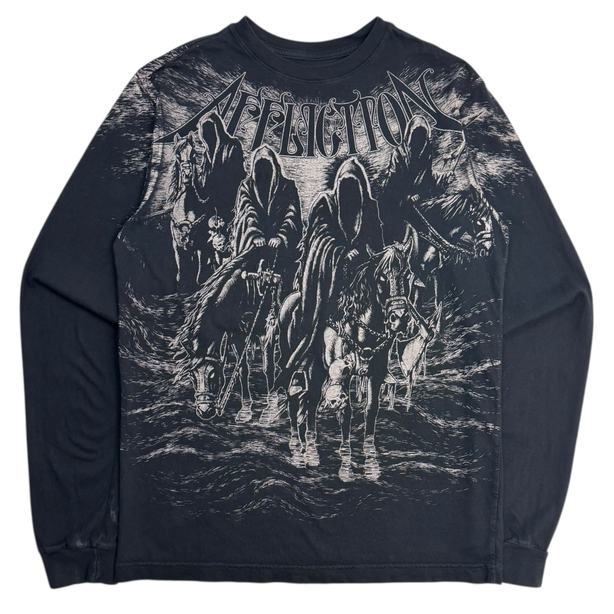 Affliction Longsleeve Horse Reapers Tee