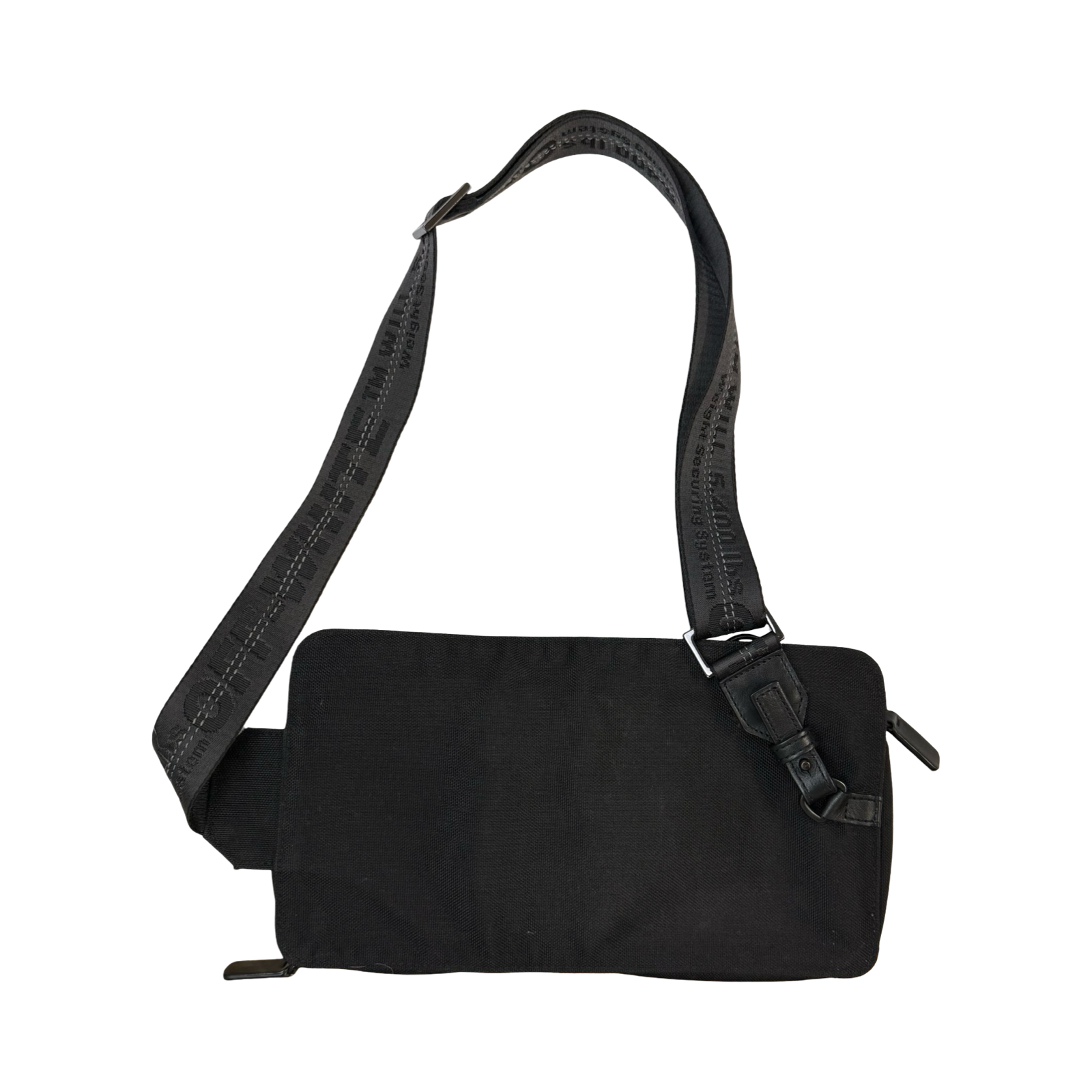 Off-White Cordura Logo Belt Bag Black