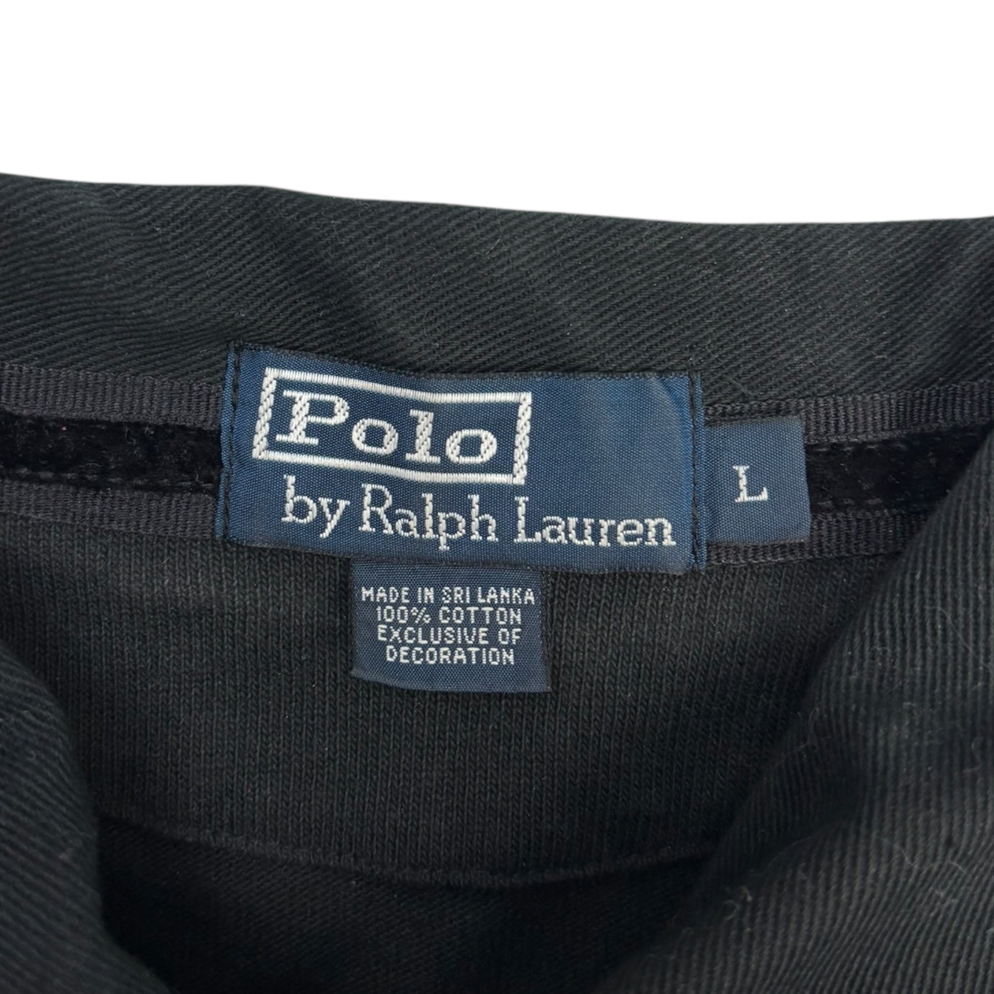 Vintage Polo Ralph Lauren Red Stripe Stadium Rugby Shirt