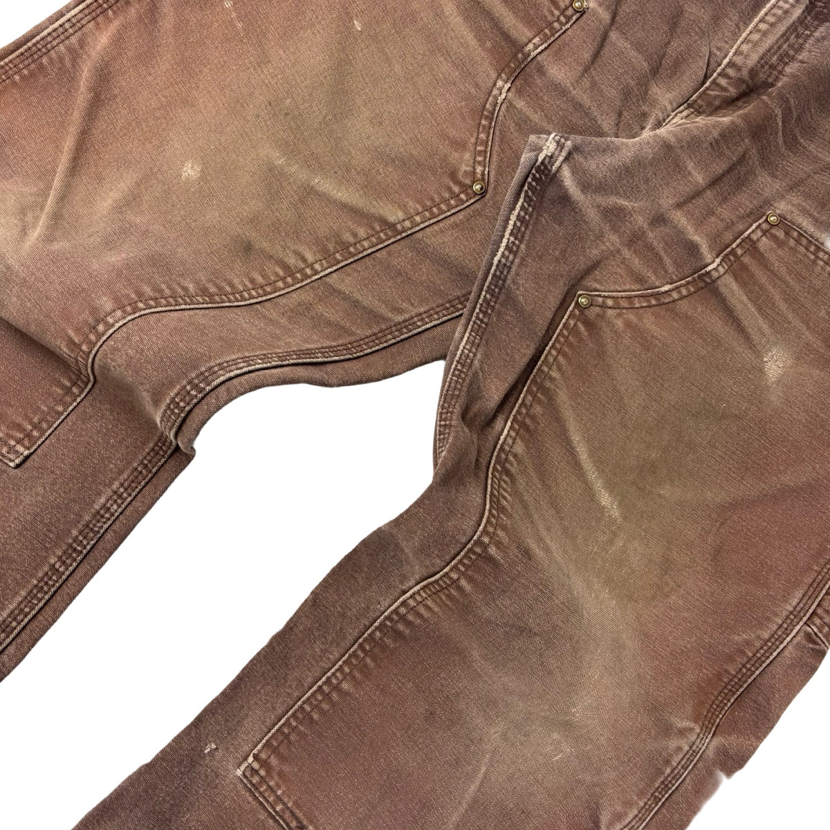 Vintage Carhartt Double Knee Carpenter Pant Washed Brown