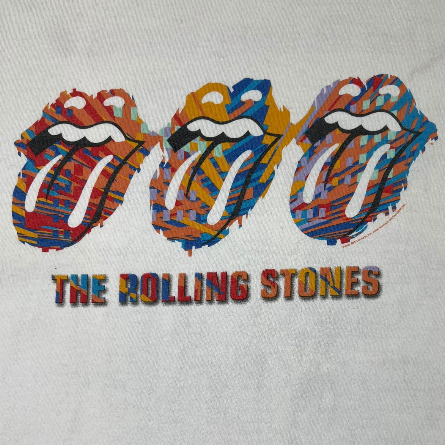 Vintage Rolling Stones “Licks” World Tour T-Shirt White