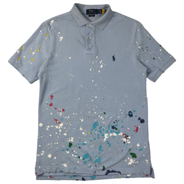 Polo Ralph Lauren Paint Splatter Polo Baby Blue
