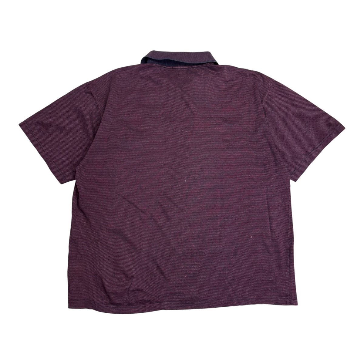 Vintage Valentino Polo Shirt Burgundy