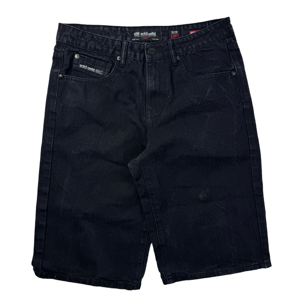 Vintage Y2K Ecko Unltd. Denim Short Bottoms Black