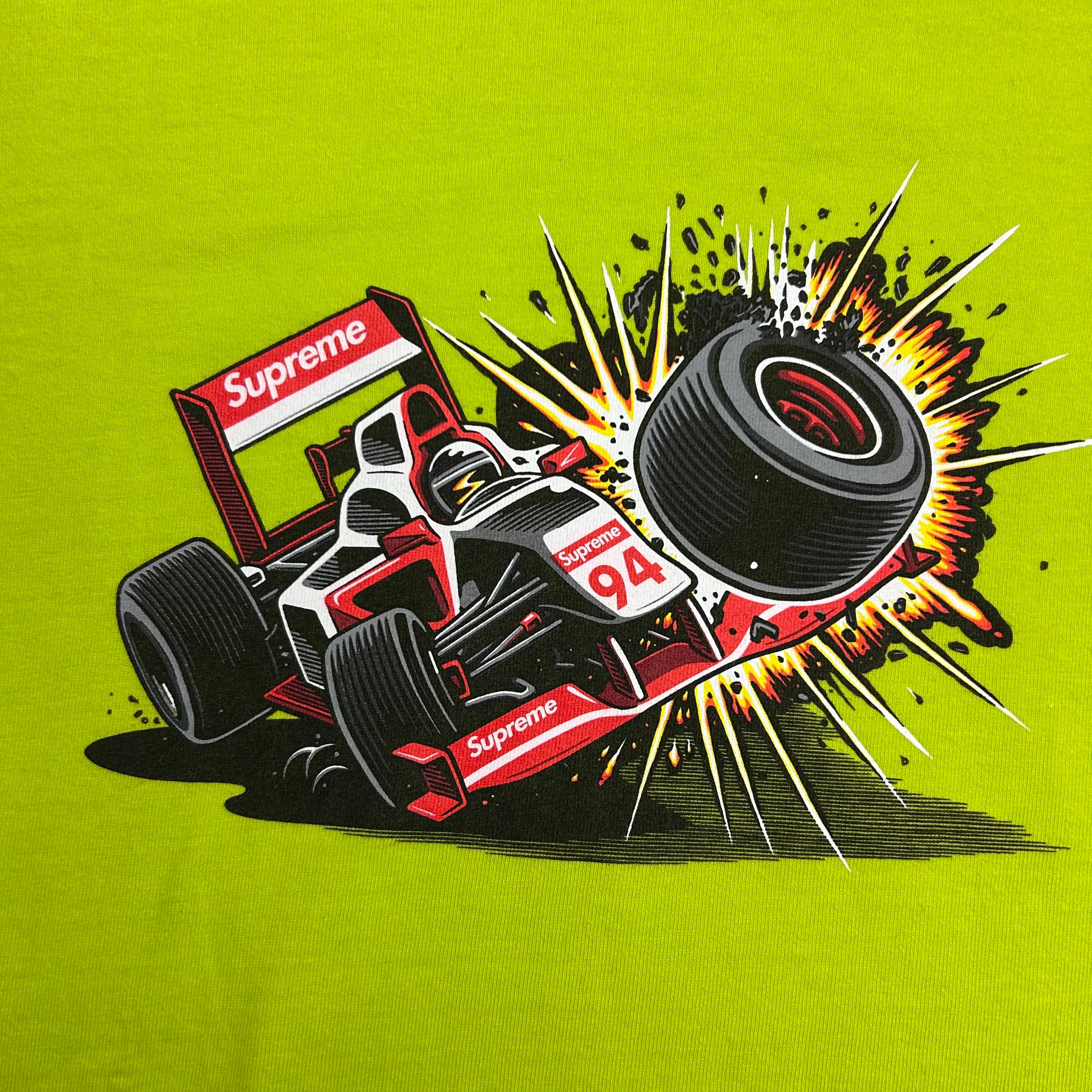 Supreme FW21 Crash Tee Green