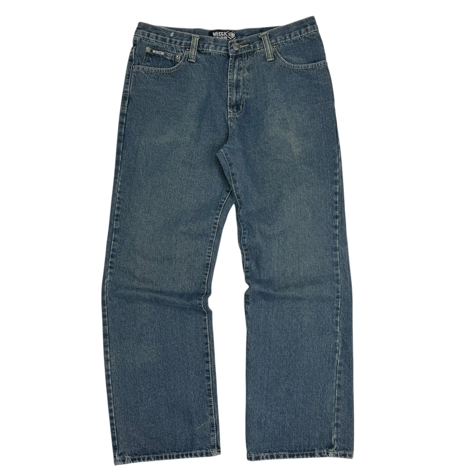 Vintage Mecca Jeans Company Denim Pants Medium Wash