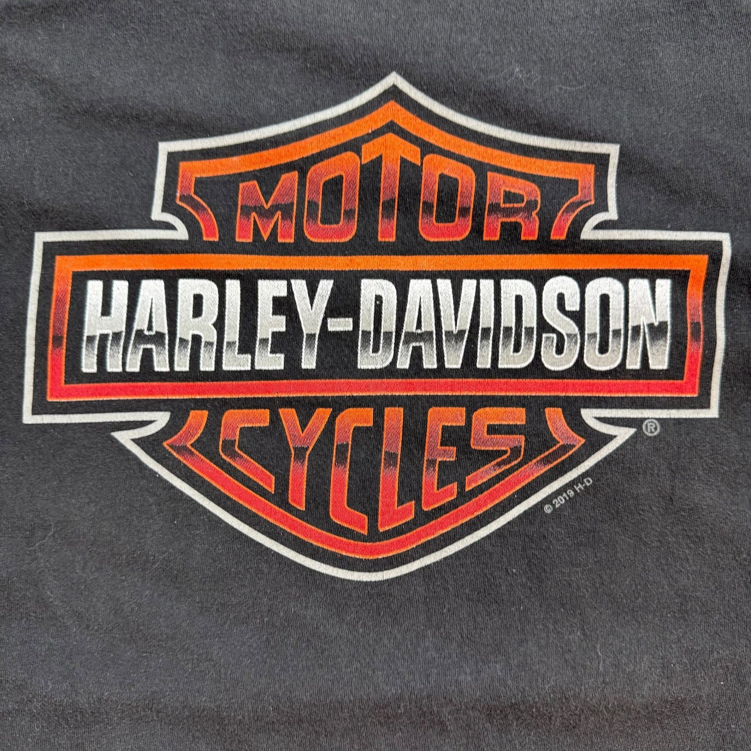 Vintage Harley Davidson Of Banff Tee Black